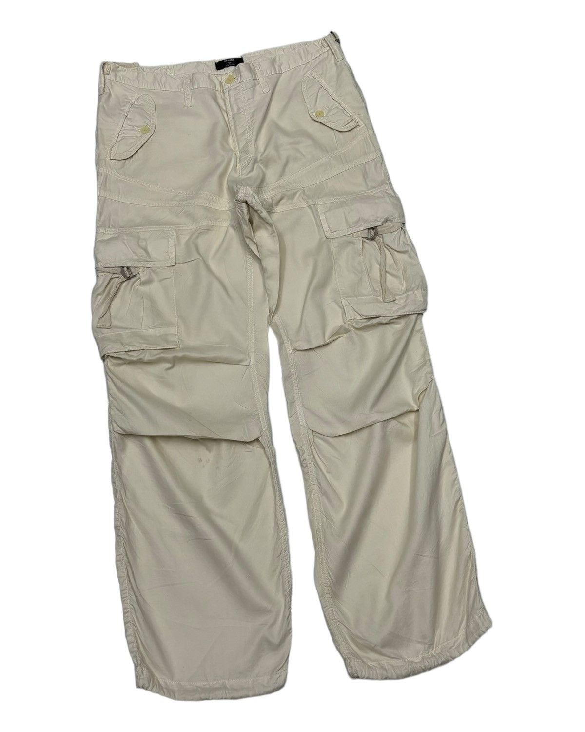 Issey Miyake CABANE DE ZUCCA PARACHUTE GAS MASK POCKET CARGO PANT Size US 35 - 3 Thumbnail