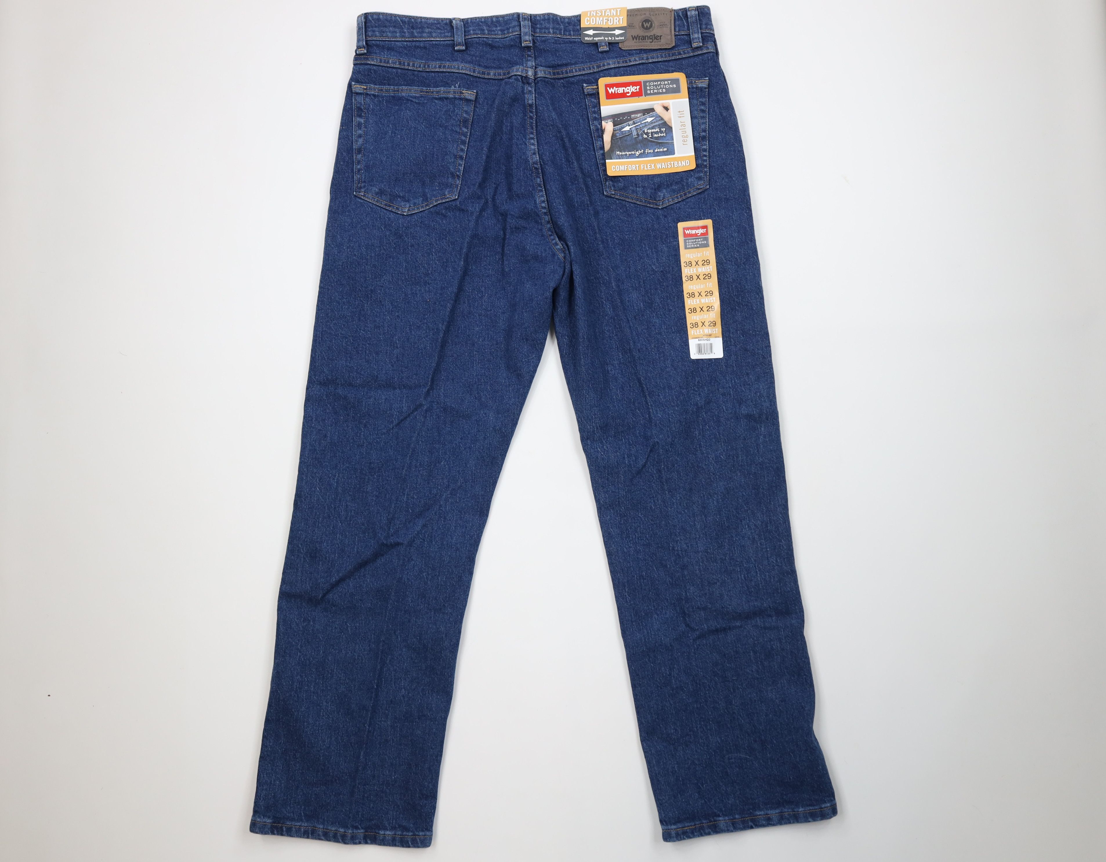 Wrangler Deadstock Vintage Y2K Wrangler Fit Stretch Denim Jeans Blue Size US 38 / EU 54 - 9 Thumbnail