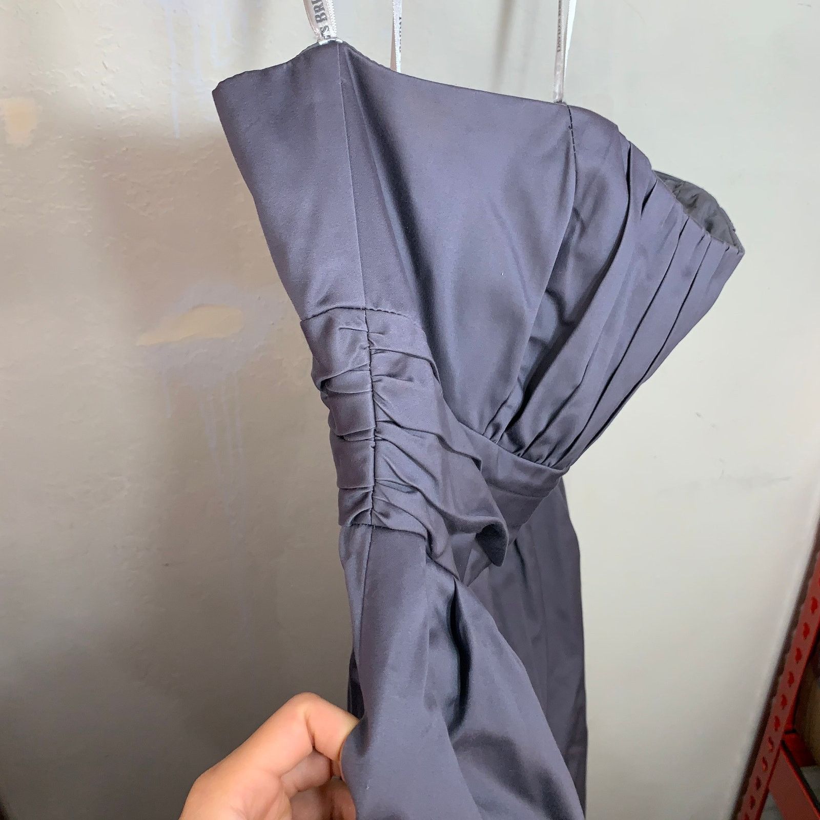Other David’s Bridal grey dress Size 8 Size M / US 6-8 / IT 42-44 - 6 Thumbnail
