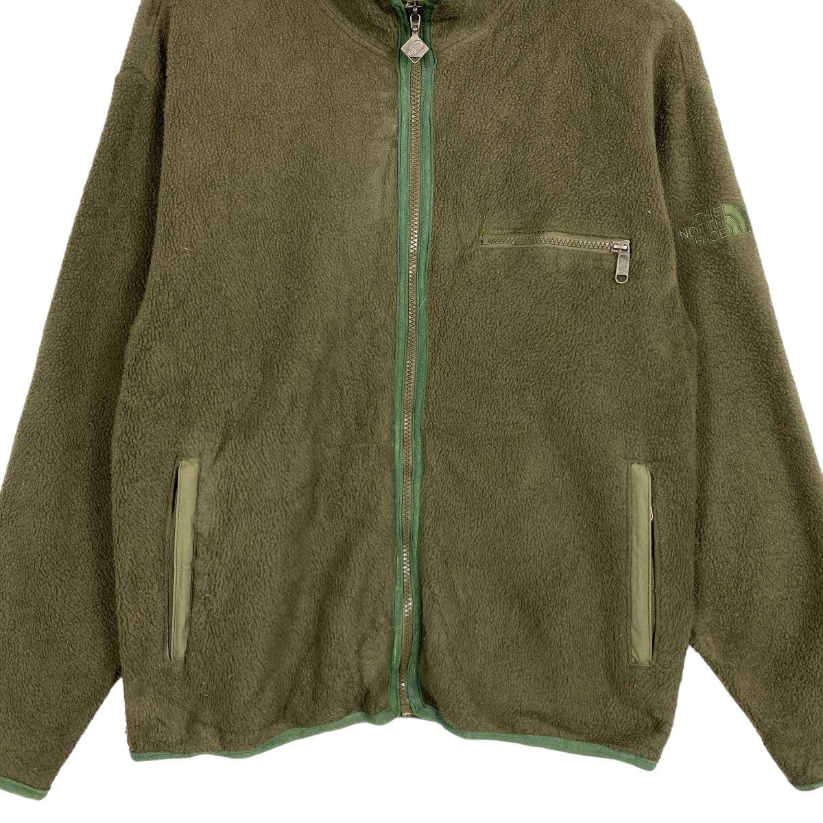 Kazuki Kuraishi × The North Face Vintage TNF The North Face Fullzip Single Pocket Fleece Size US M / EU 48-50 / 2 - 4 Thumbnail
