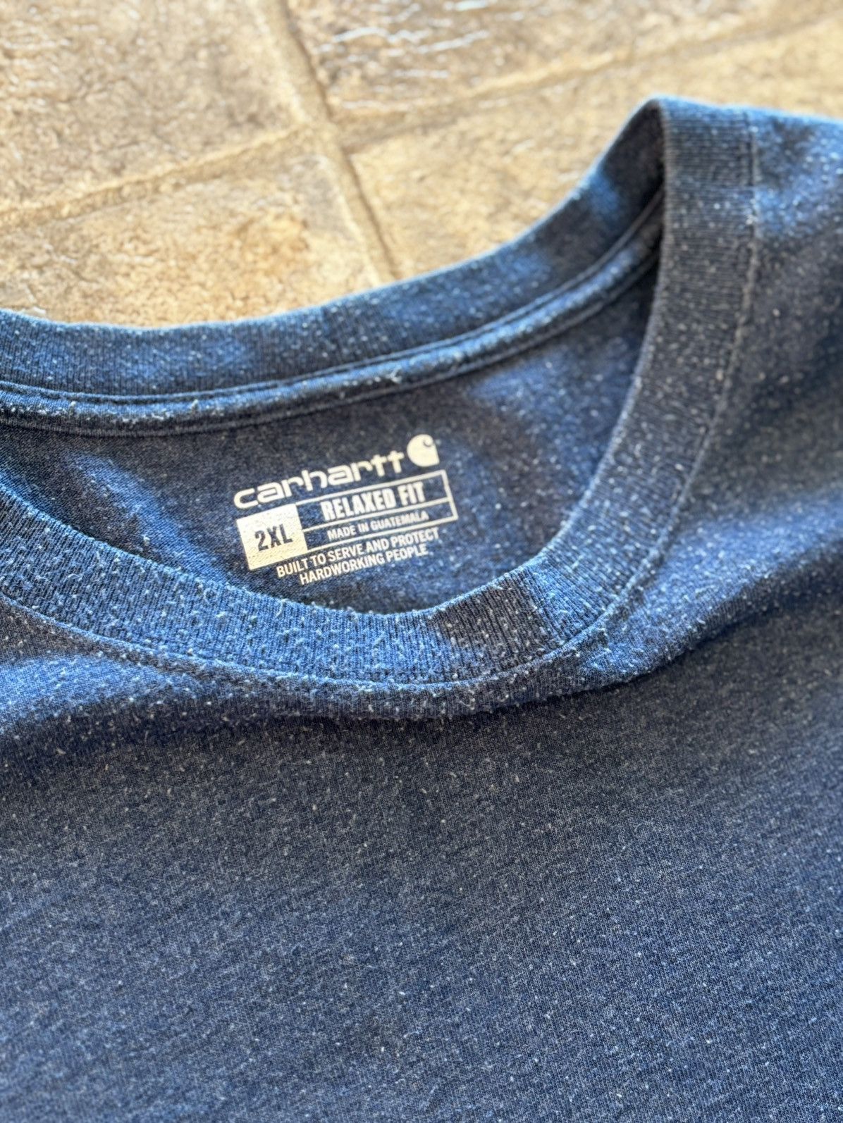 Carhartt Short Sleeve Carhartt XXL Top w/ pocket Size US XXL / EU 58 / 5 - 5 Thumbnail