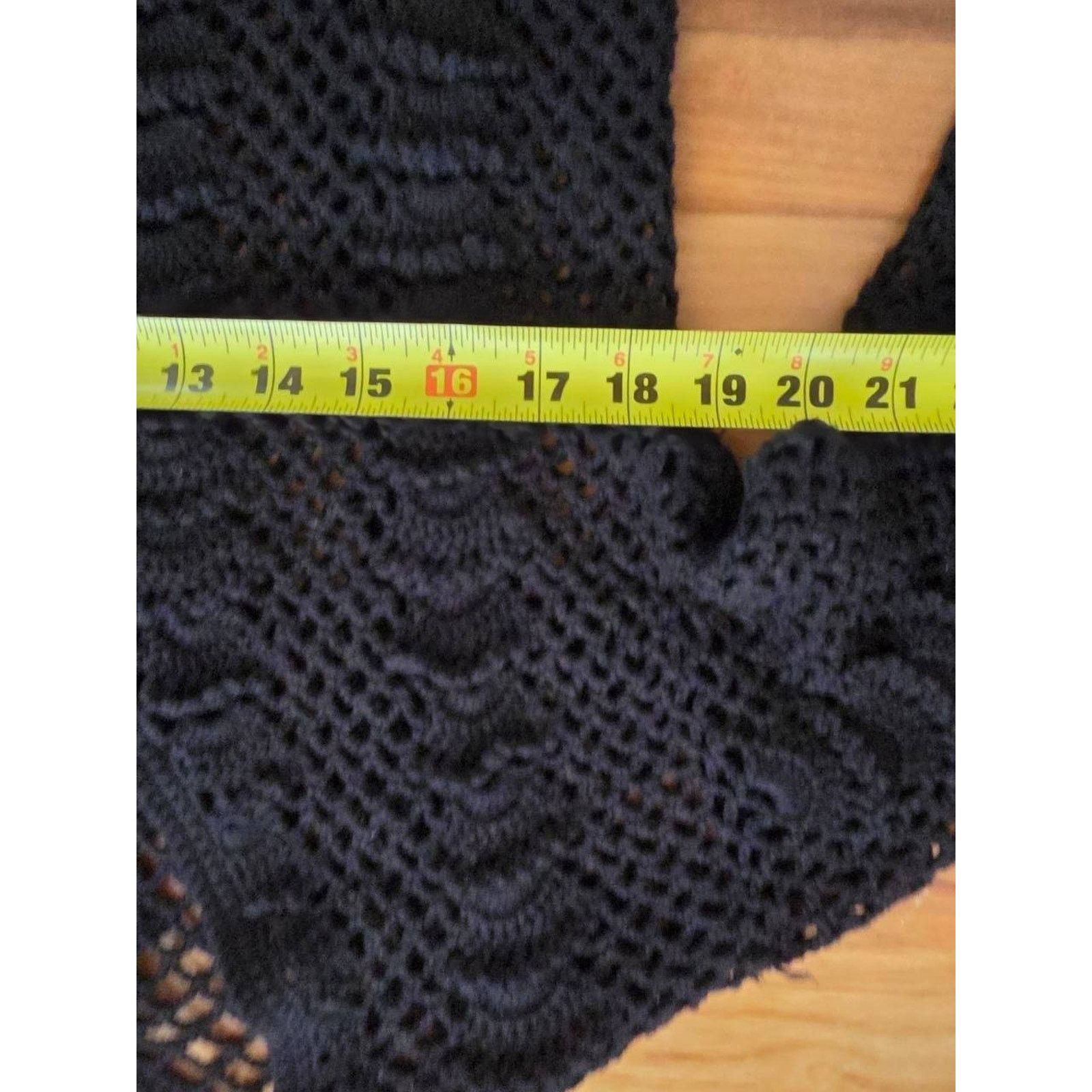 & Other Stories HAIKU Crochet Open Front Cardigan 3/4 Sleeve 100% M A001648 Size M / US 6-8 / IT 42-44 - 3 Thumbnail
