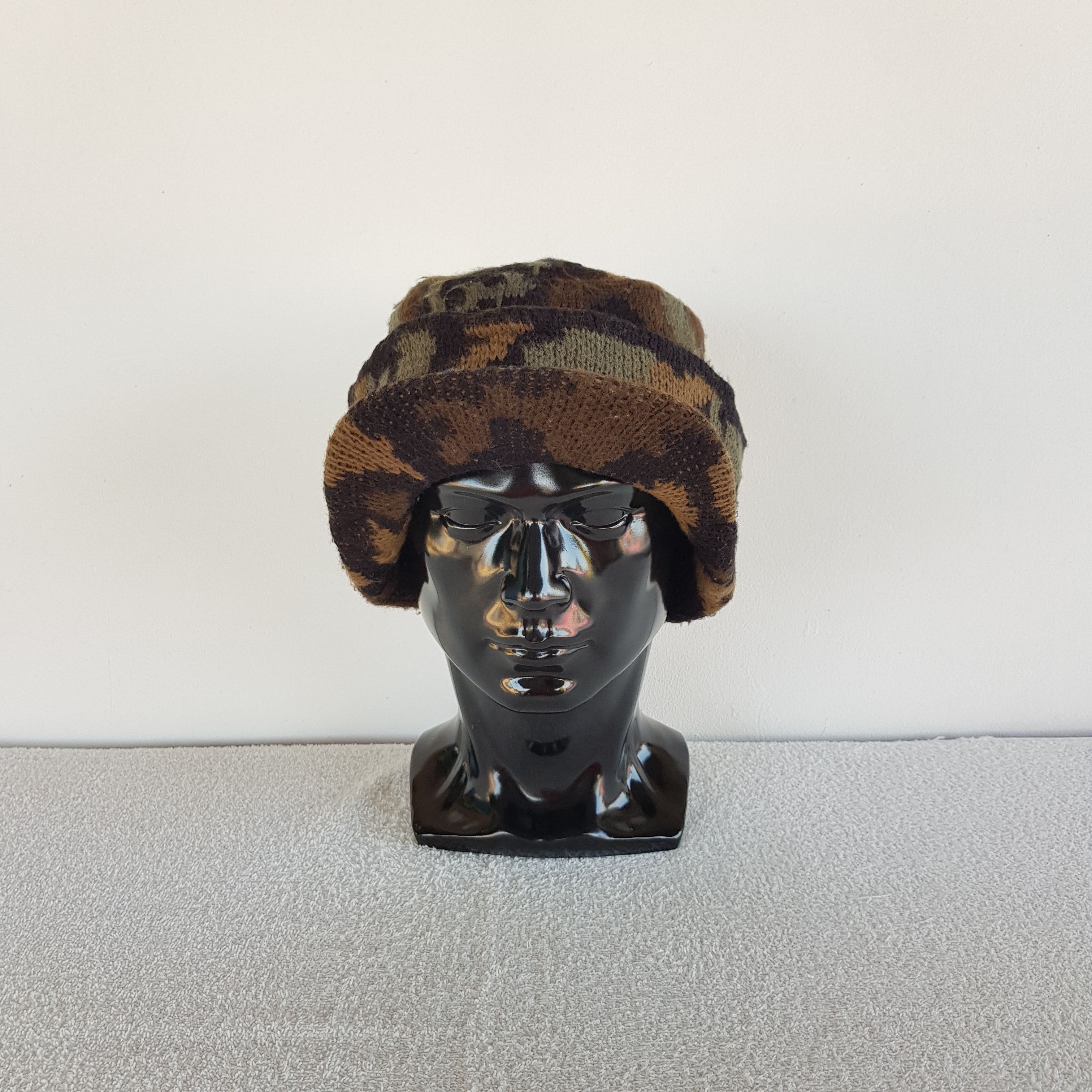 Japanese Brand Vintage Aviator Beanie Snow Caps Japanese Hats Size ONE SIZE - 2 Thumbnail
