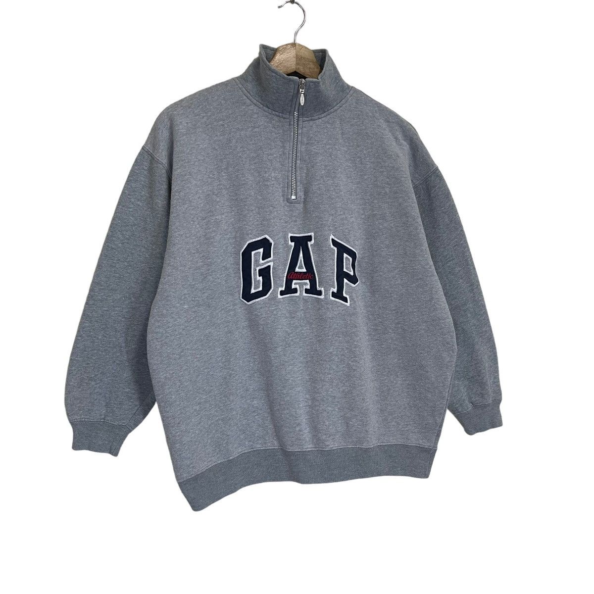 Gap GAP BIG LOGO HALFZIP SWEATSHIRT Size US S / EU 44-46 / 1 - 2 Thumbnail