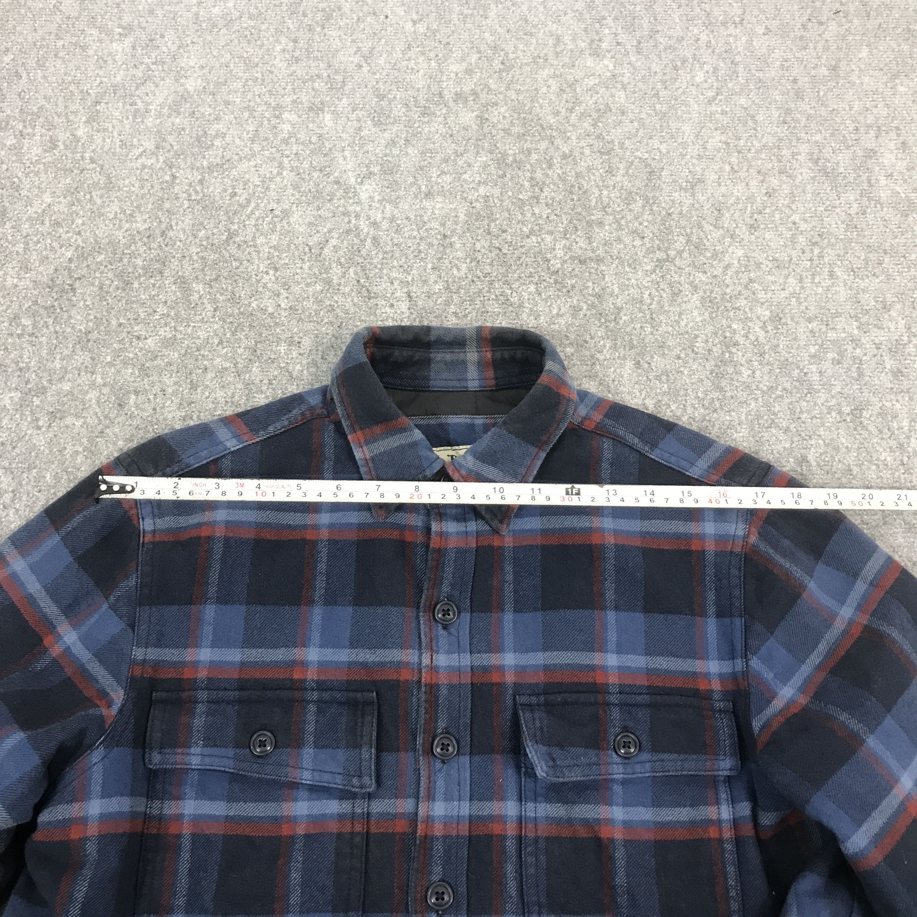 Flannel × L.L. Bean L.L Bean Flannel button jacket Size US L / EU 52-54 / 3 - 8 Thumbnail