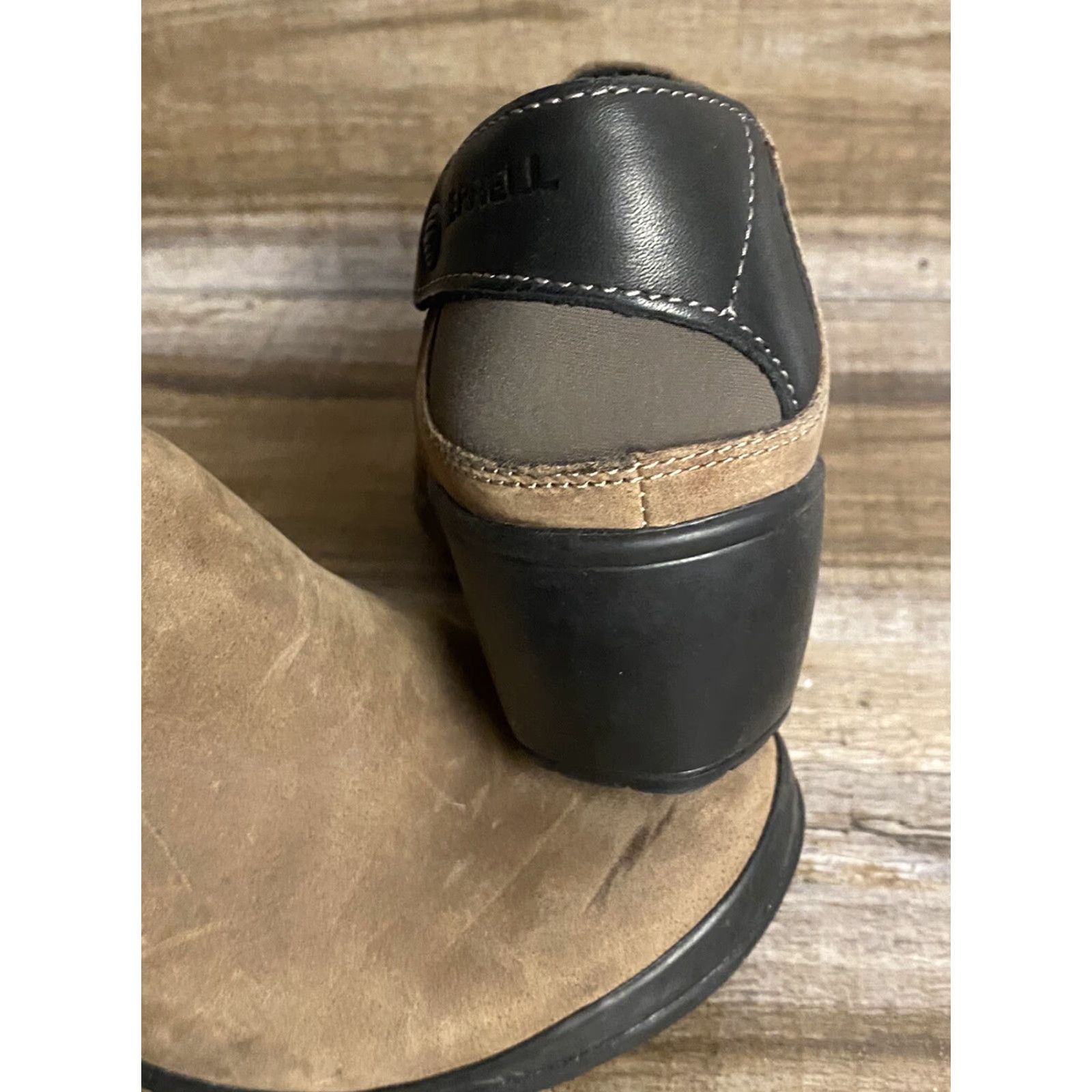 Merrell Merrell Veranda Cloudy Leather Ankle Boots Womens Sz 6 Brown Boots, Slip On, Casual, Travel, Fall, Spring, Summer, Winter Size US 9 / IT 39 - 7 Thumbnail
