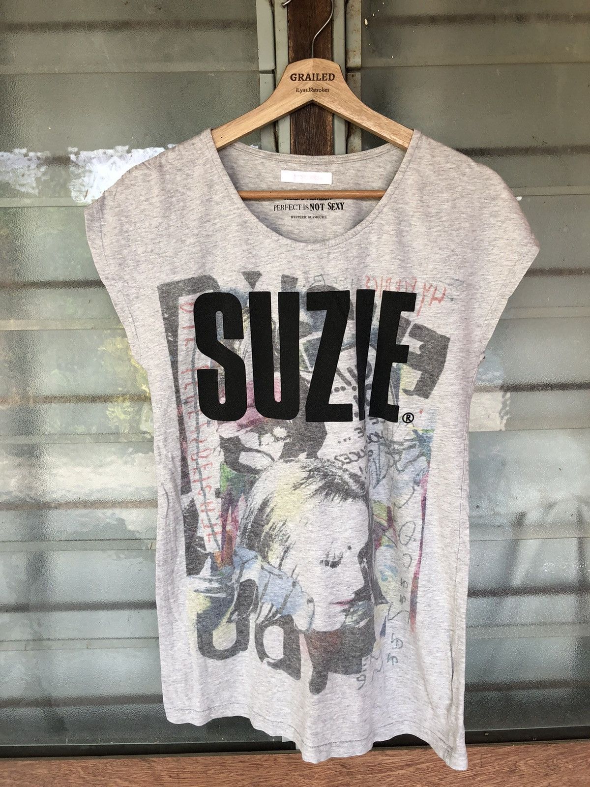 Hysteric Glamour Hysteric Glamour Suzie Art Photo Rare Shirt Tee Size ONE SIZE - 4 Thumbnail
