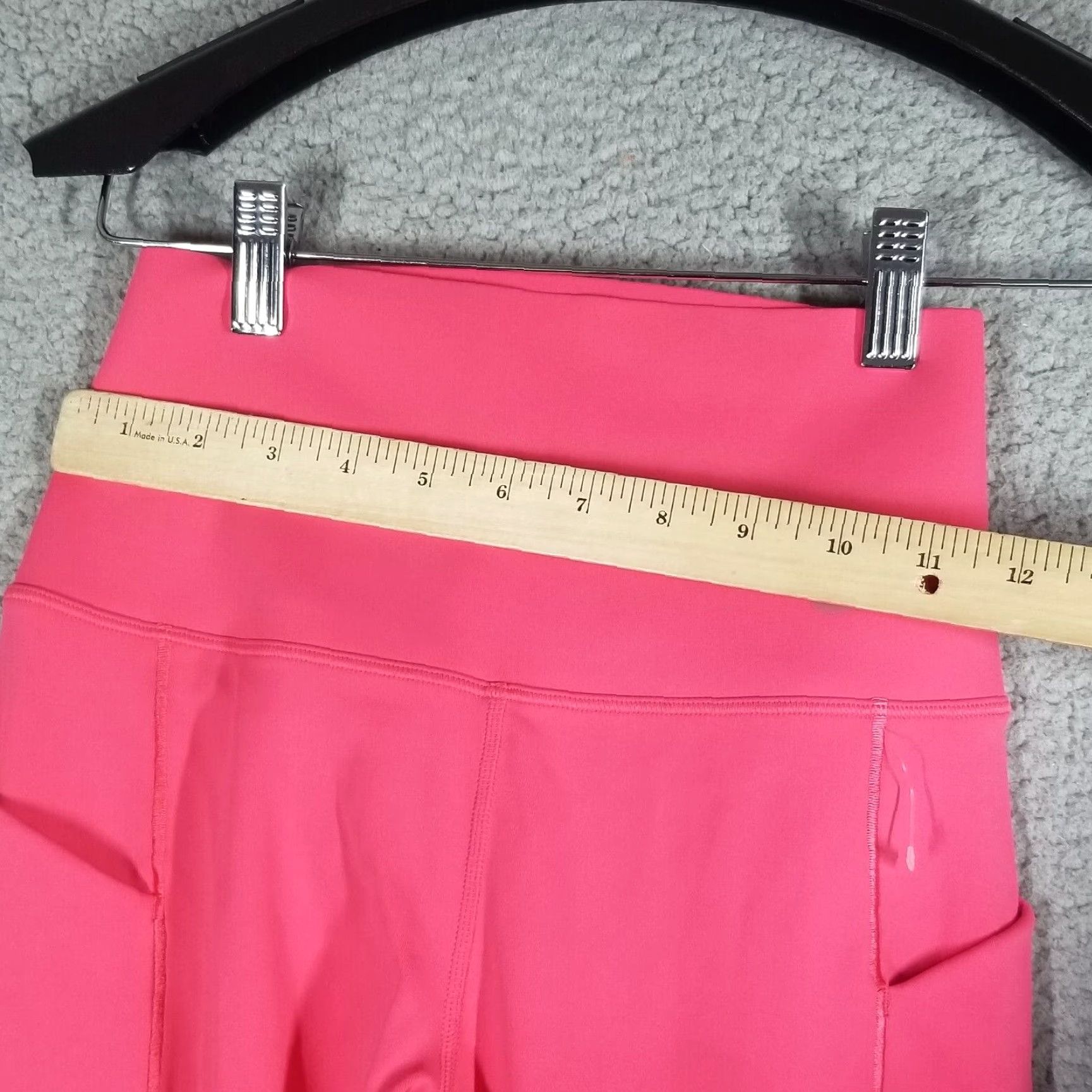 Nike VINTAGE Nike Women Leggings Cropped Tapered Activewear Small Pink Nike Dri-FIT 90s Womens Size 28" / US 6 / IT 42 - 4 Thumbnail