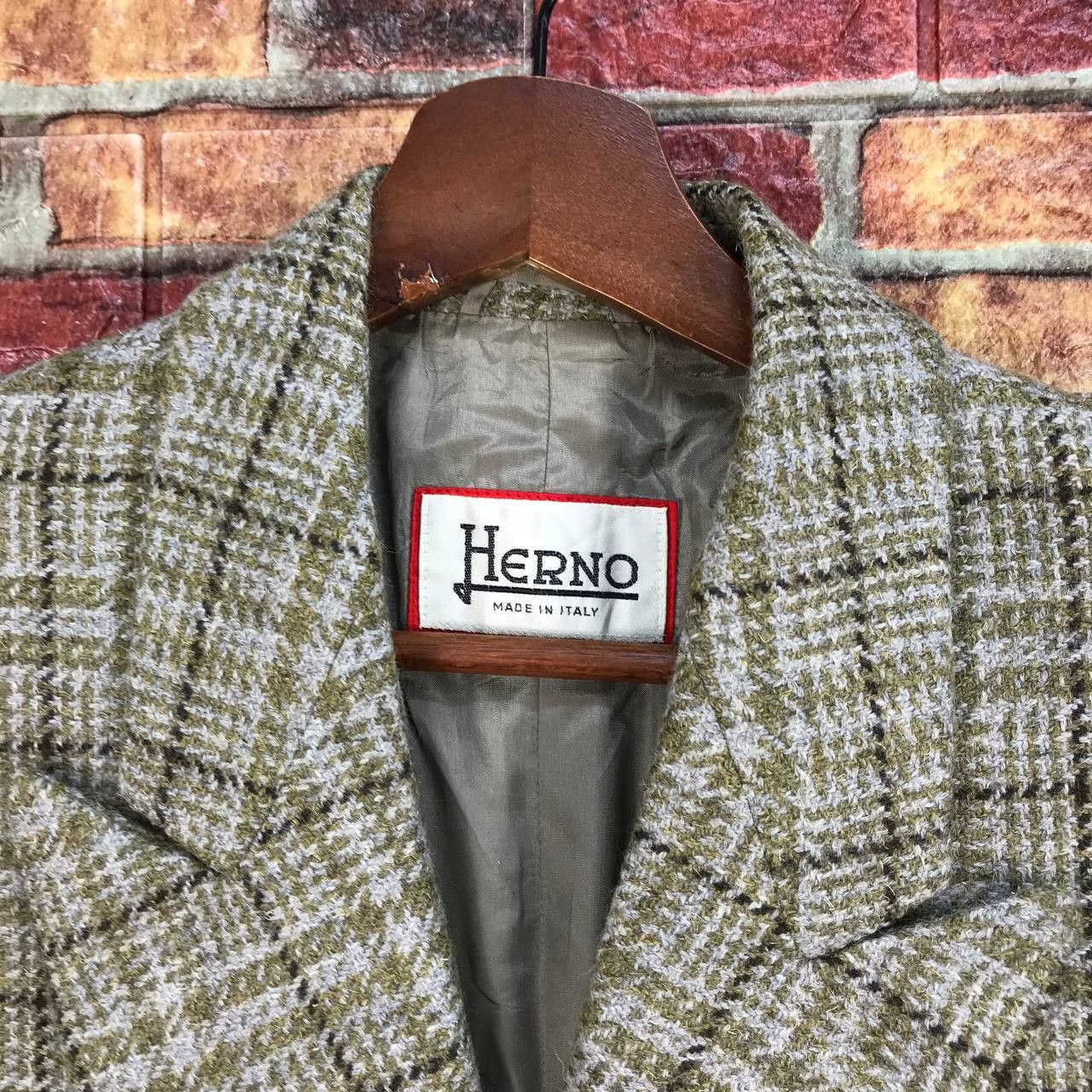 Herno HERNO DOUBLE BREASTED CHECKERED JACKET SIZE 44 MADE ITALY Size US S / EU 44-46 / 1 - 4 Thumbnail