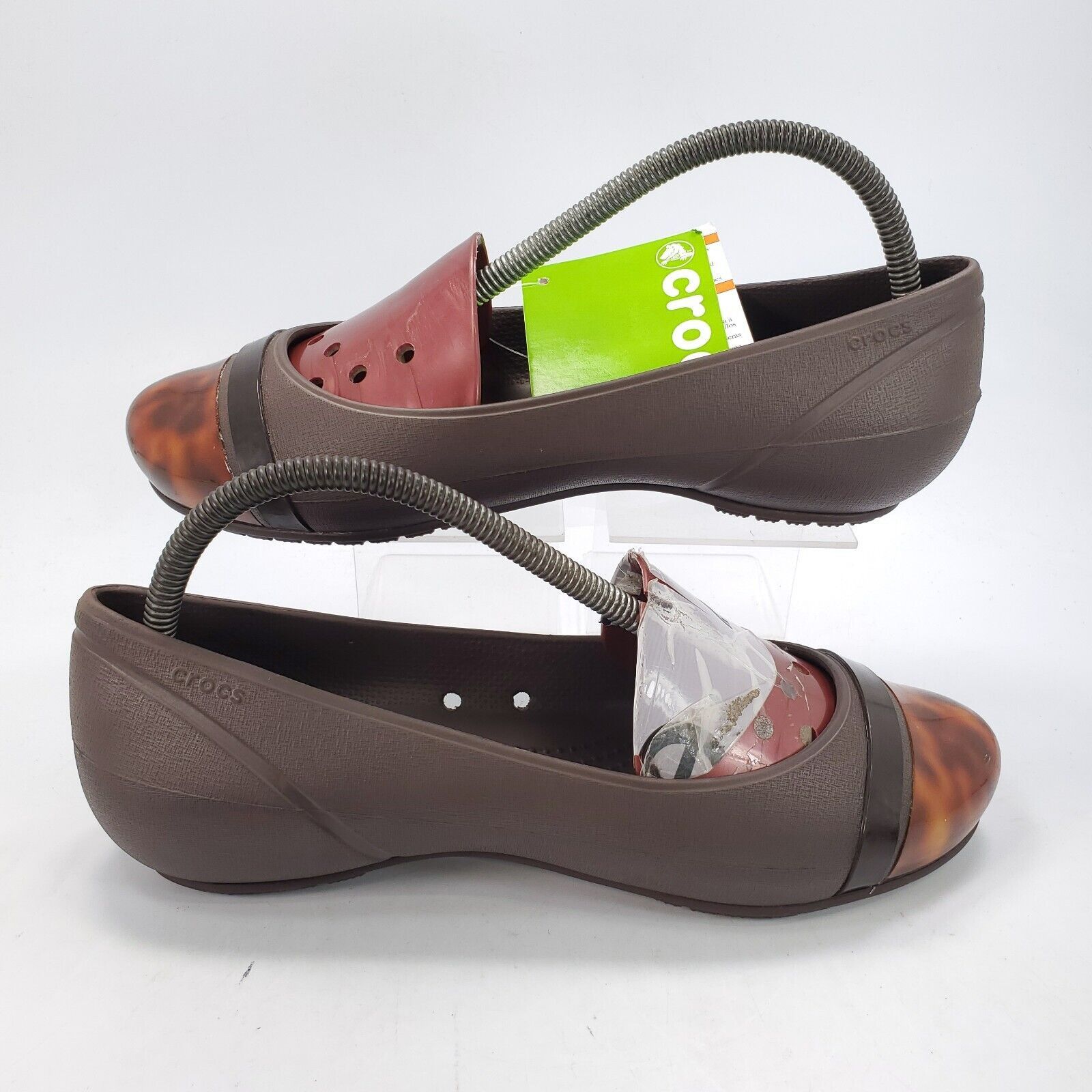 Crocs Crocs Round Toe Rubber Comfort Ballet Flat Womens Size 8 Size US 8 / IT 38 - 6 Thumbnail