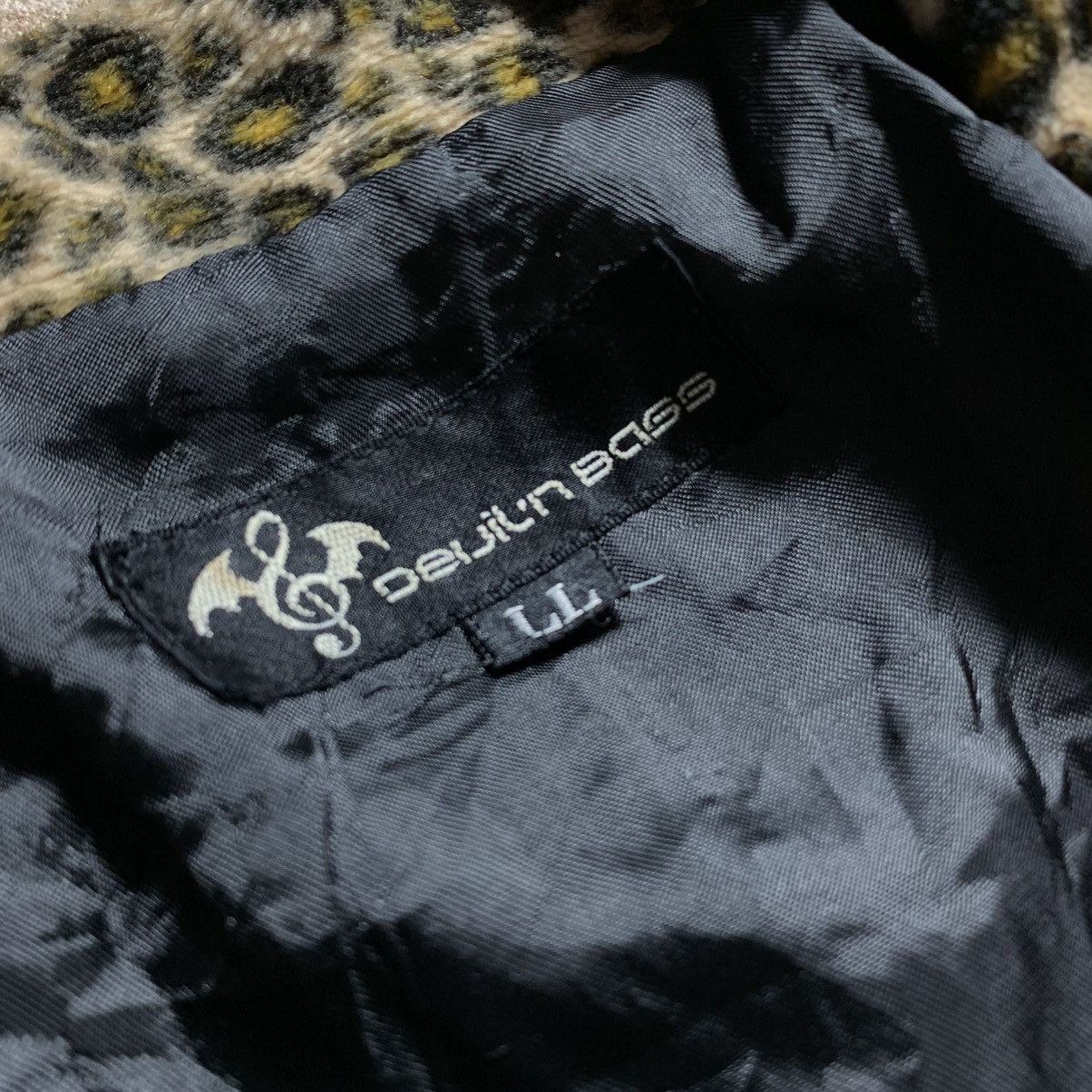 Vintage Devil N Bass Asymmetrical Leopard Bikers Jacket Lgb Style Size US L / EU 52-54 / 3 - 2 Thumbnail