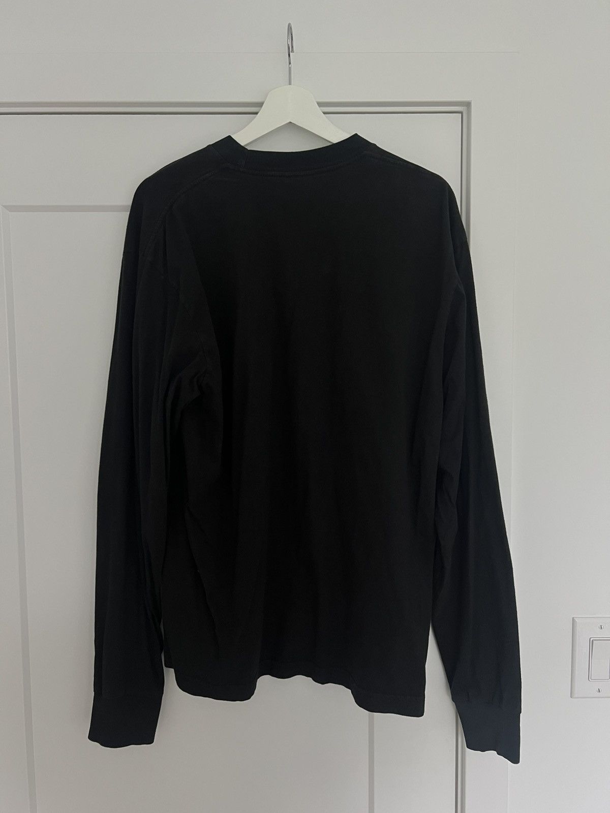 JJJJound JJJJound Teach Peace Long Sleeve Tee in Black Size US XL / EU 56 / 4 - 3 Thumbnail