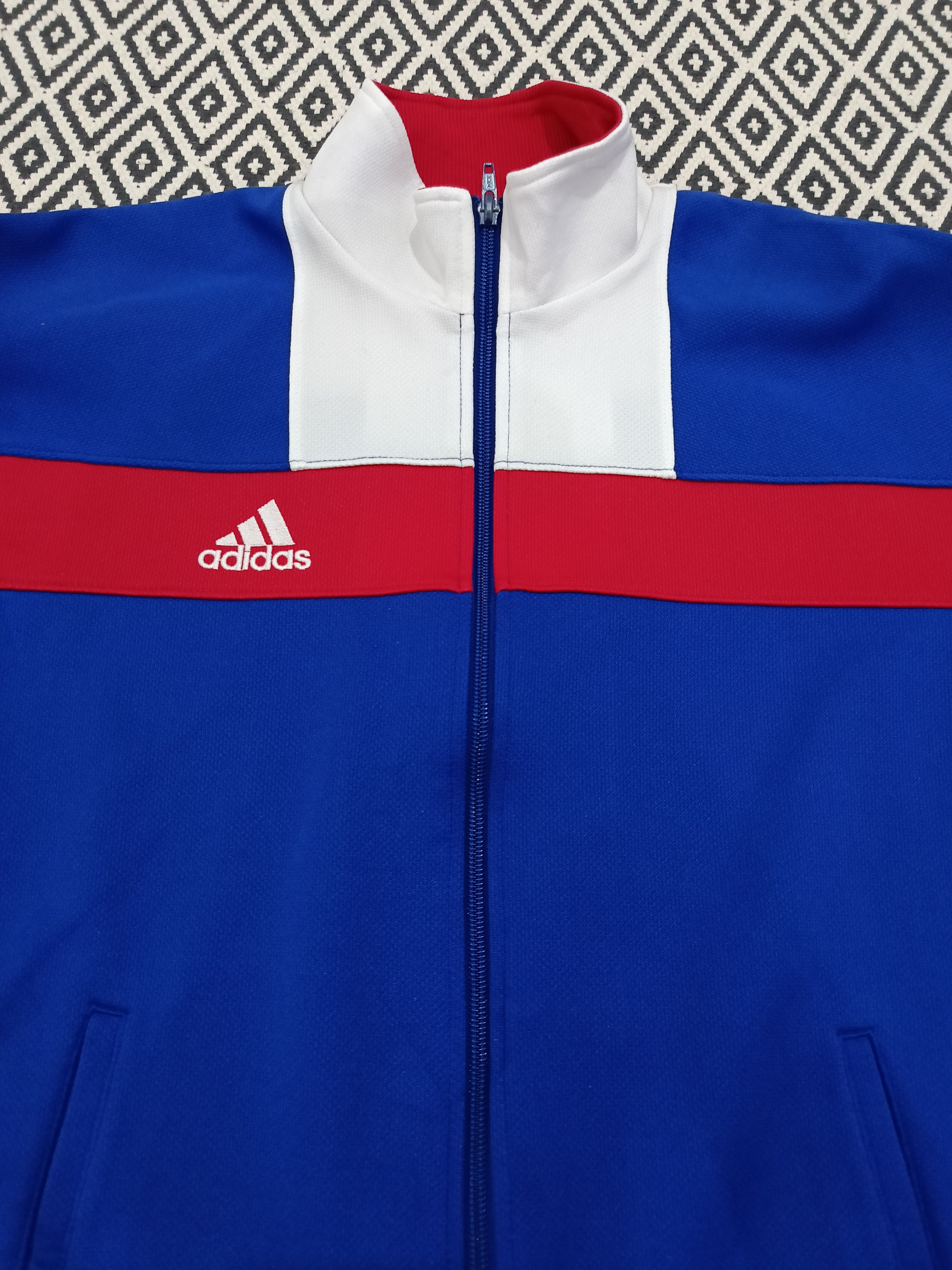 Adidas Vintage Adidas Track Top Size US M / EU 48-50 / 2 - 2 Thumbnail