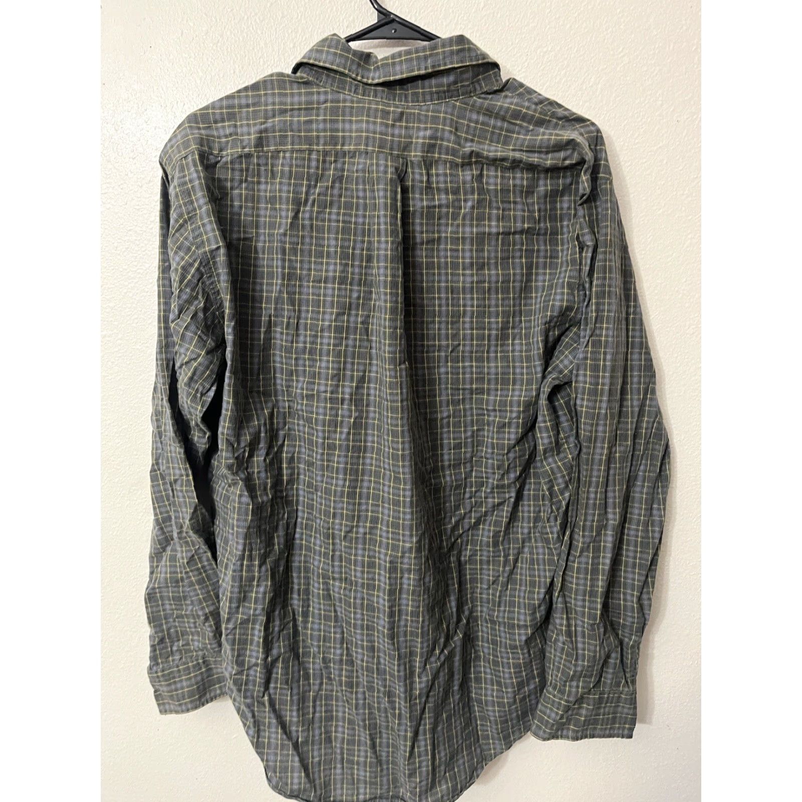 Lands' End Lands' End Button Shirt 16-35 Long Sleeve Mens Multicolor Plaid Cotton Shirt Men Long Sleeve Button-Up Casual Womens? Size US L / EU 52-54 / 3 - 2 Thumbnail