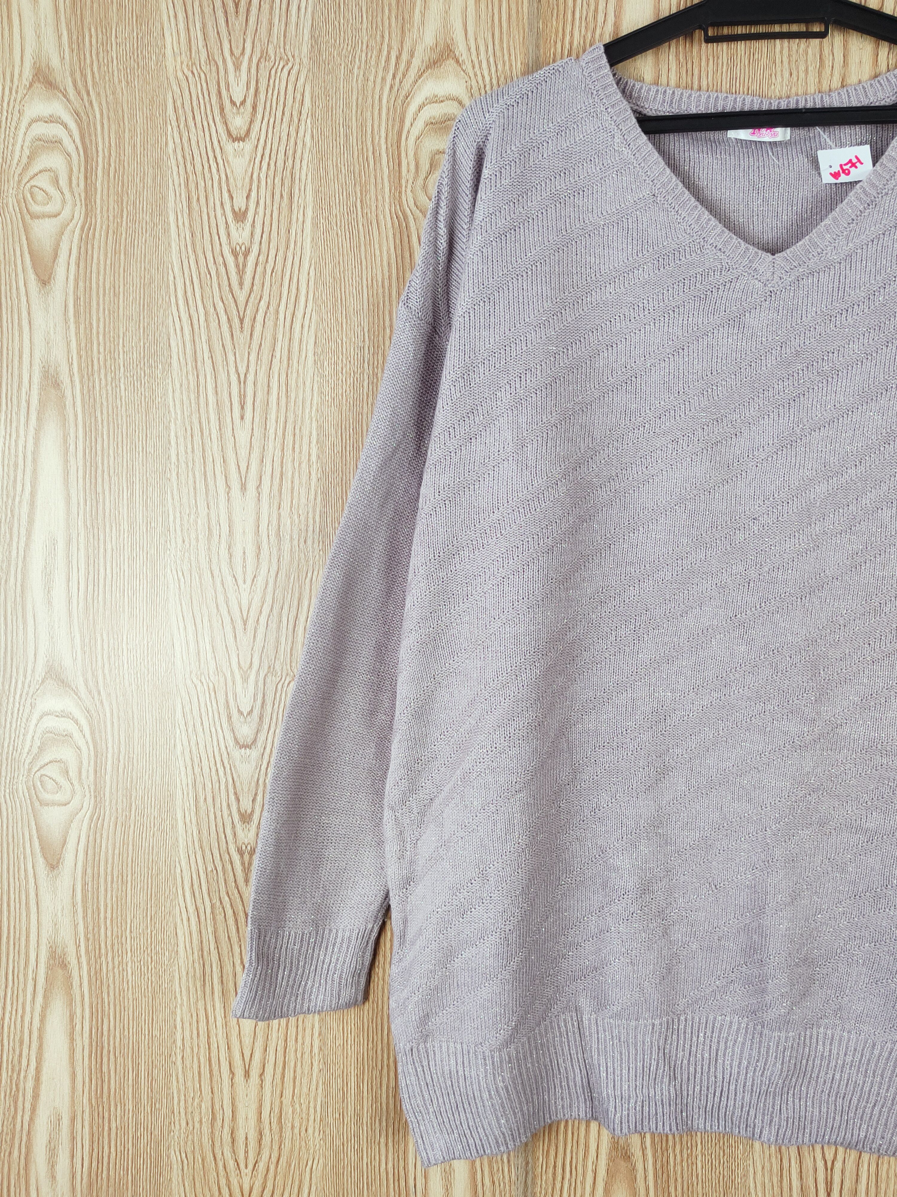 Ryu Ryu Light Purple Knitwear Sweatshirts #W671