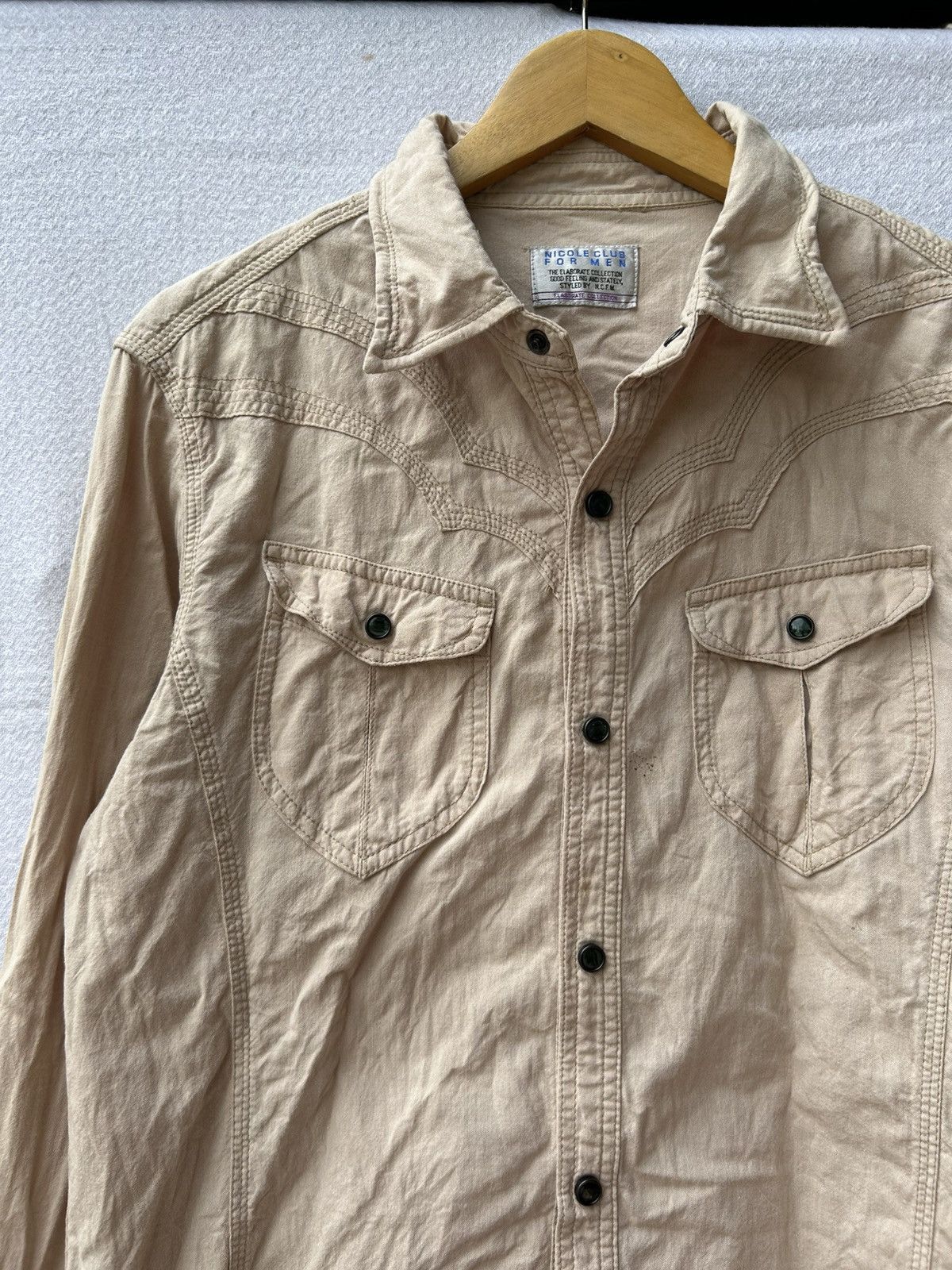 Nicole Club NCFM - Nicole Club Fur Men Longsleeve Shirt Size US L / EU 52-54 / 3 - 4 Thumbnail