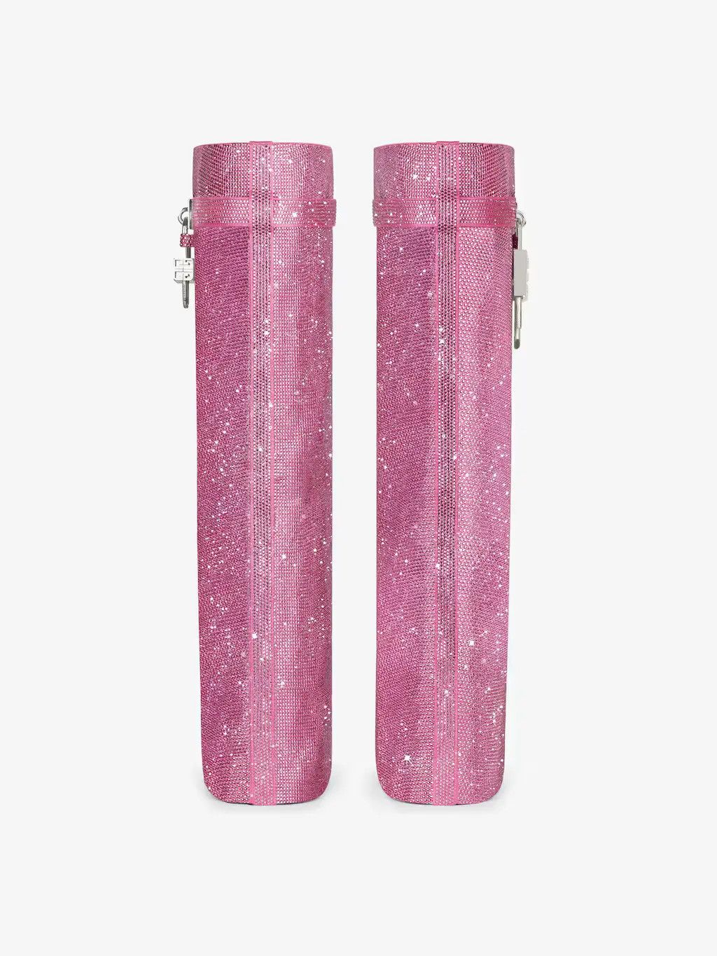 Givenchy o1srvl11e0525 Shark Lock Pant Boots 90mm in Neon Pink Size US 11.5 / IT 41.5 - 5 Thumbnail