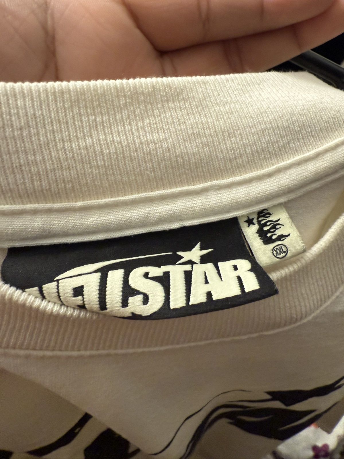 HELLSTAR Hellstar Classic T Shirt White Size Large Size US L / EU 52-54 / 3 - 6 Thumbnail