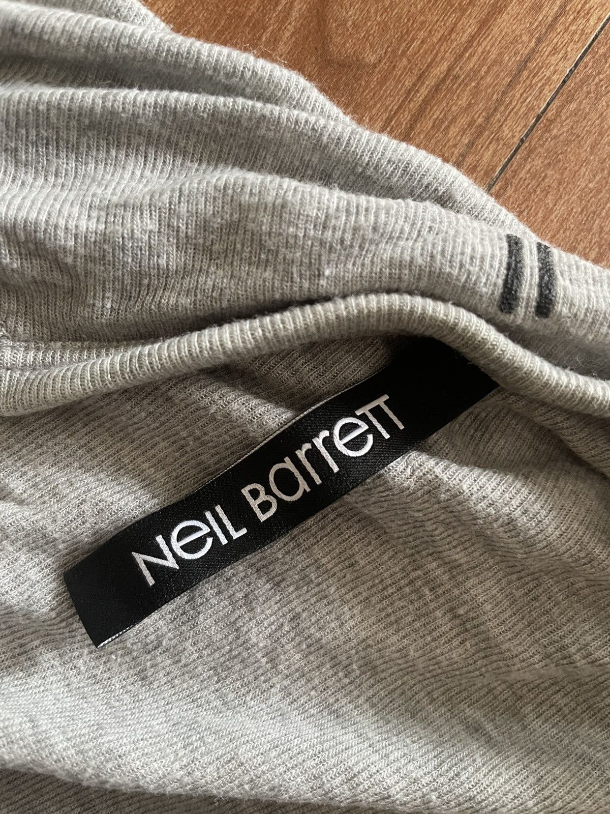 Neil Barrett Neil Barrett skinny fit two tone top Size M / US 6-8 / IT 42-44 - 3 Thumbnail