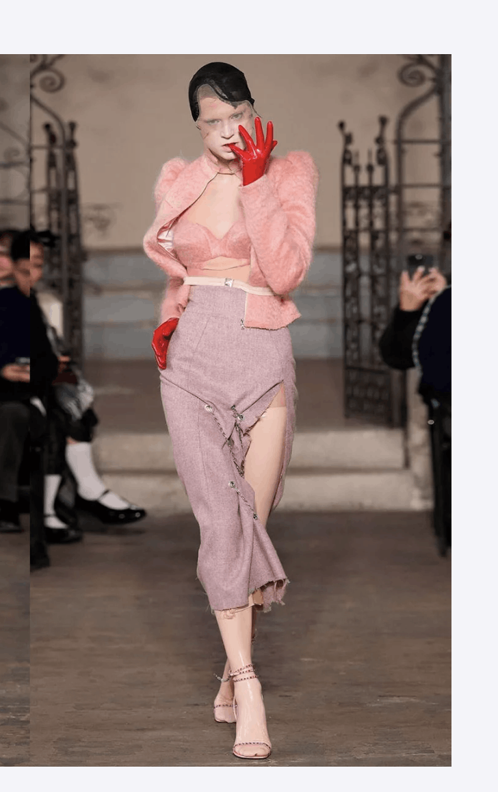 Dilara Findikoglu Rip her to shreds skirt size 36 UK Size 25" / US 0 / IT 36 - 1 Thumbnail