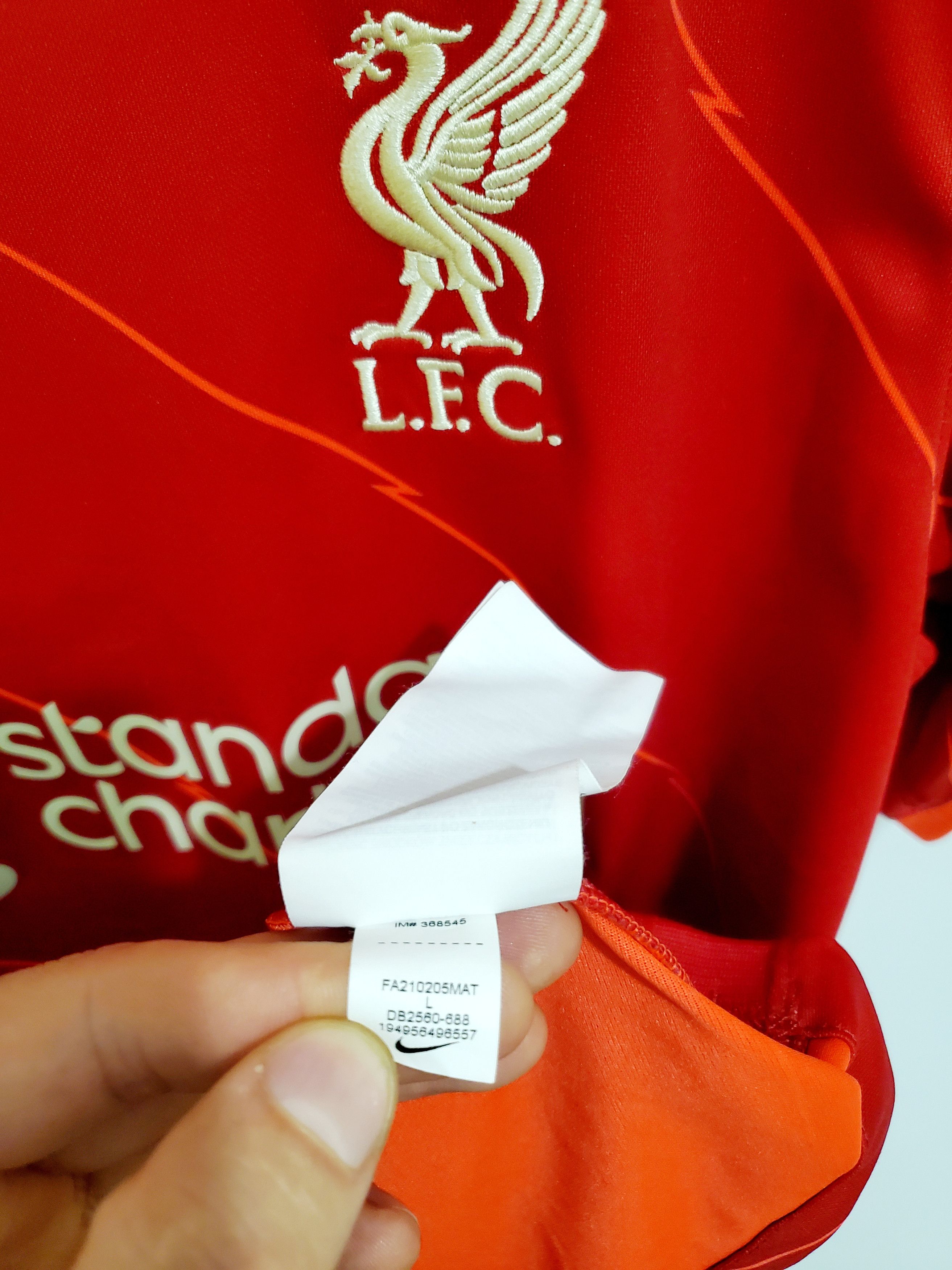 Nike Nike Liverpool FC 2021/22 Home jersey perfect condition L Size US L / EU 52-54 / 3 - 5 Thumbnail