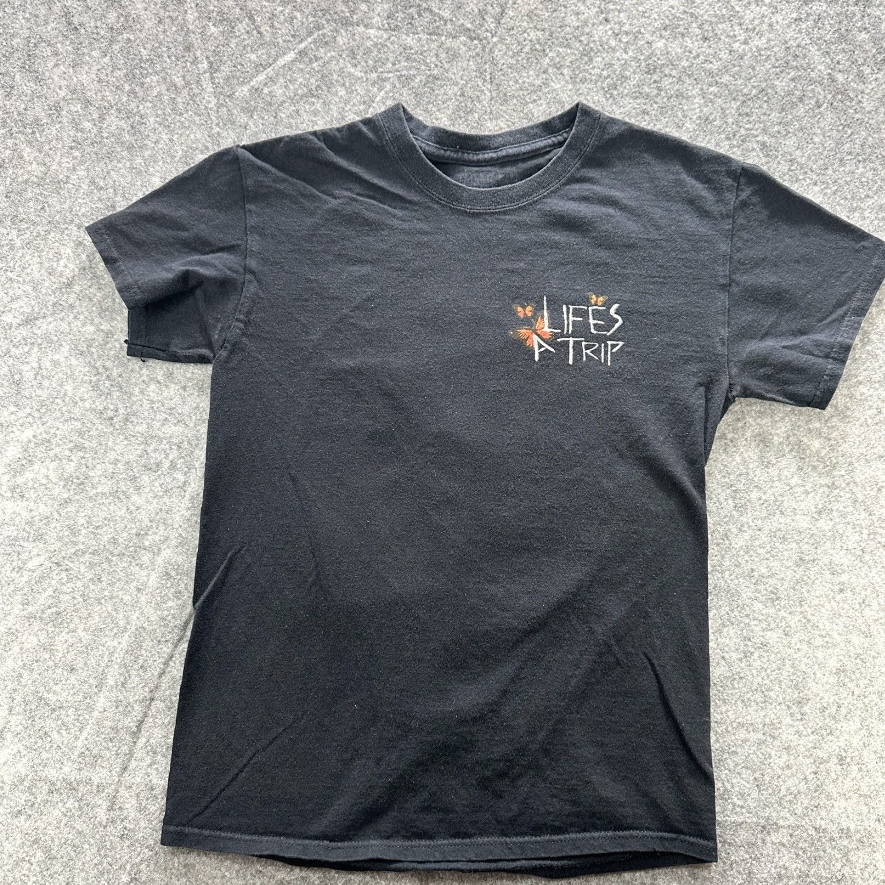 Vintage Trippie Redd Life's A Trip Shirt Mens Medium Black Graphic Rap Tee Hip Hop Tour Size US M / EU 48-50 / 2 - 2 Thumbnail