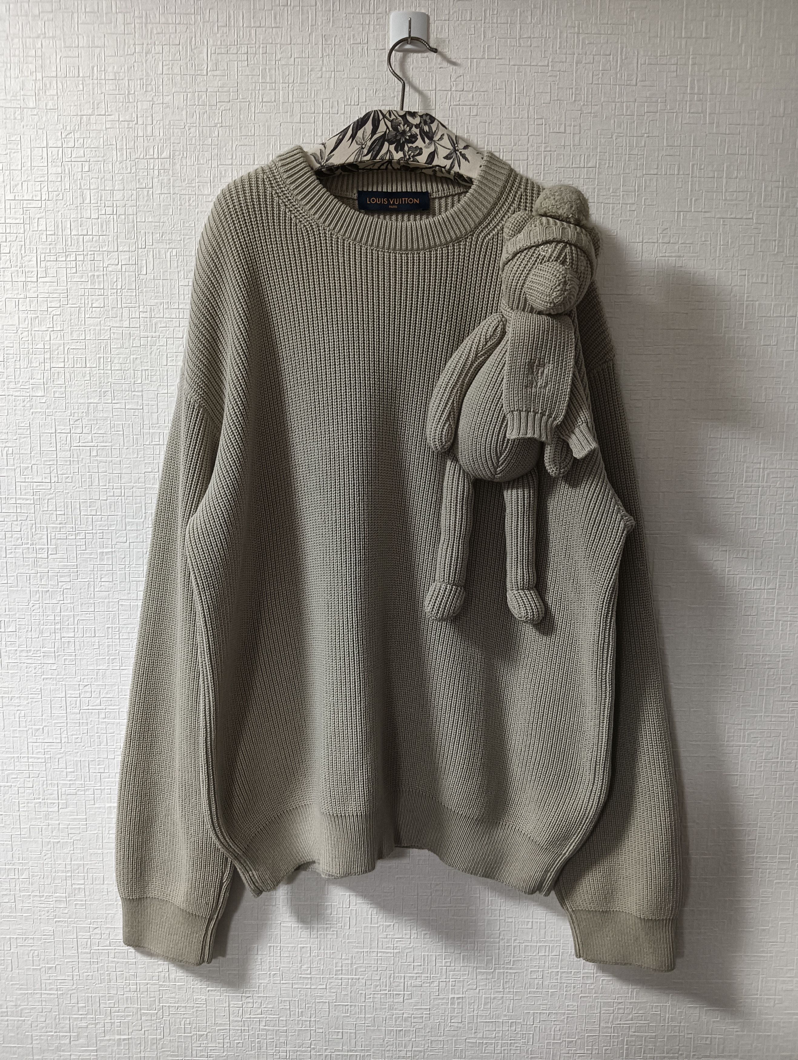 Louis Vuitton Teddy Bear Knit Sweater Size US XXL / EU 58 / 5 - 1 Thumbnail