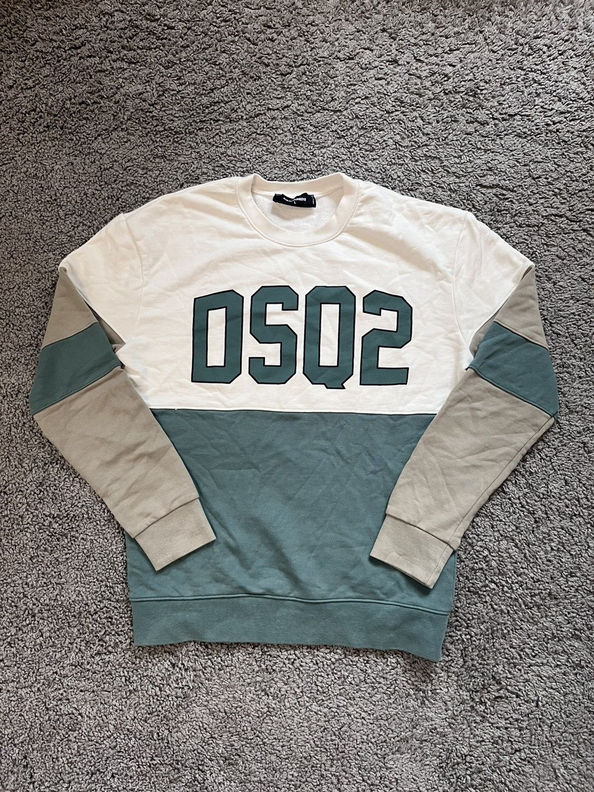 Vintage streetwear Y2K luxury Designer Dsquared2 sweatshirt