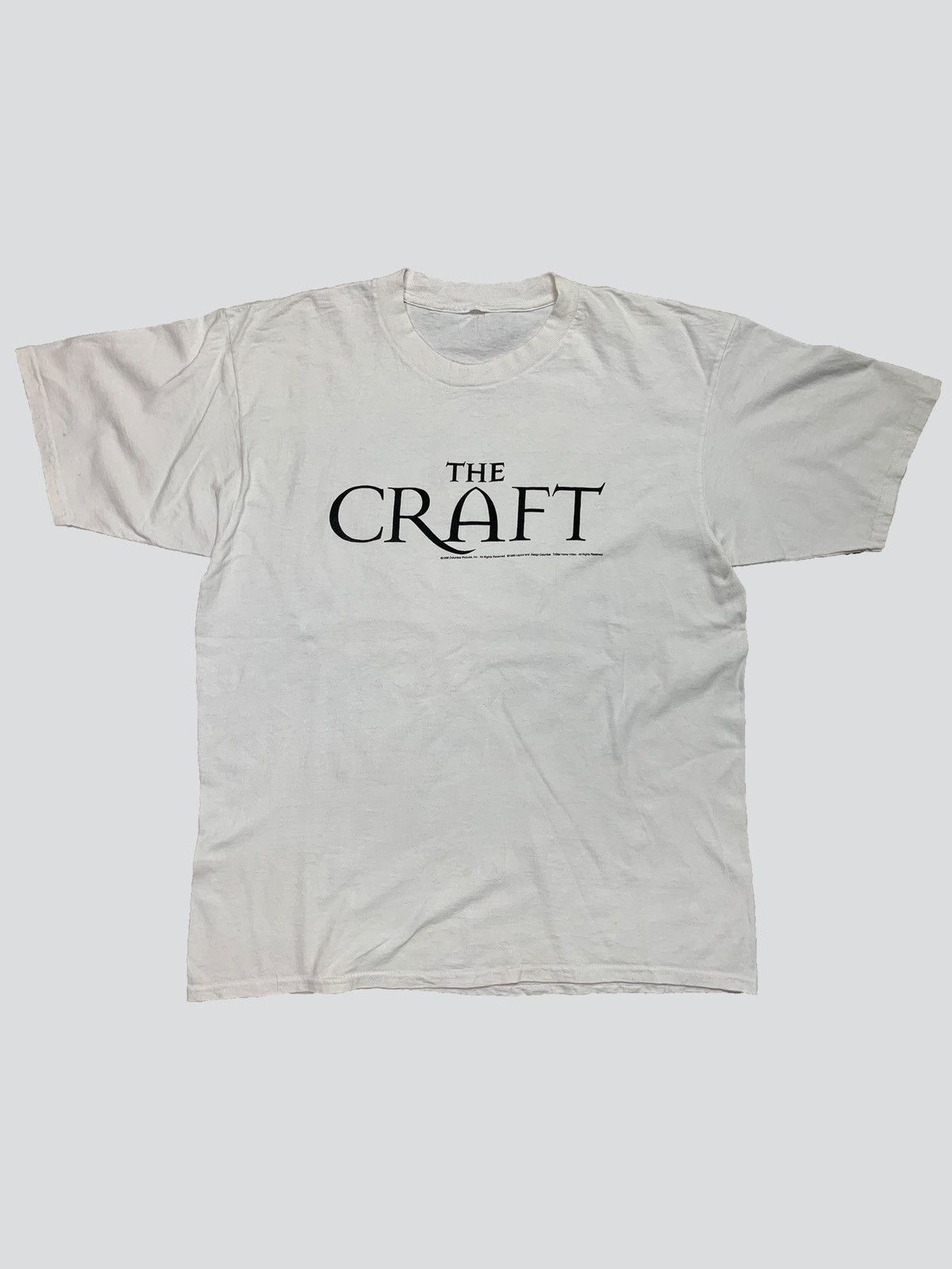 Vintage Vintage 1996 The Craft T-Shirt Size L White 90s Movie Tee Size US XL / EU 56 / 4 - 1 Thumbnail