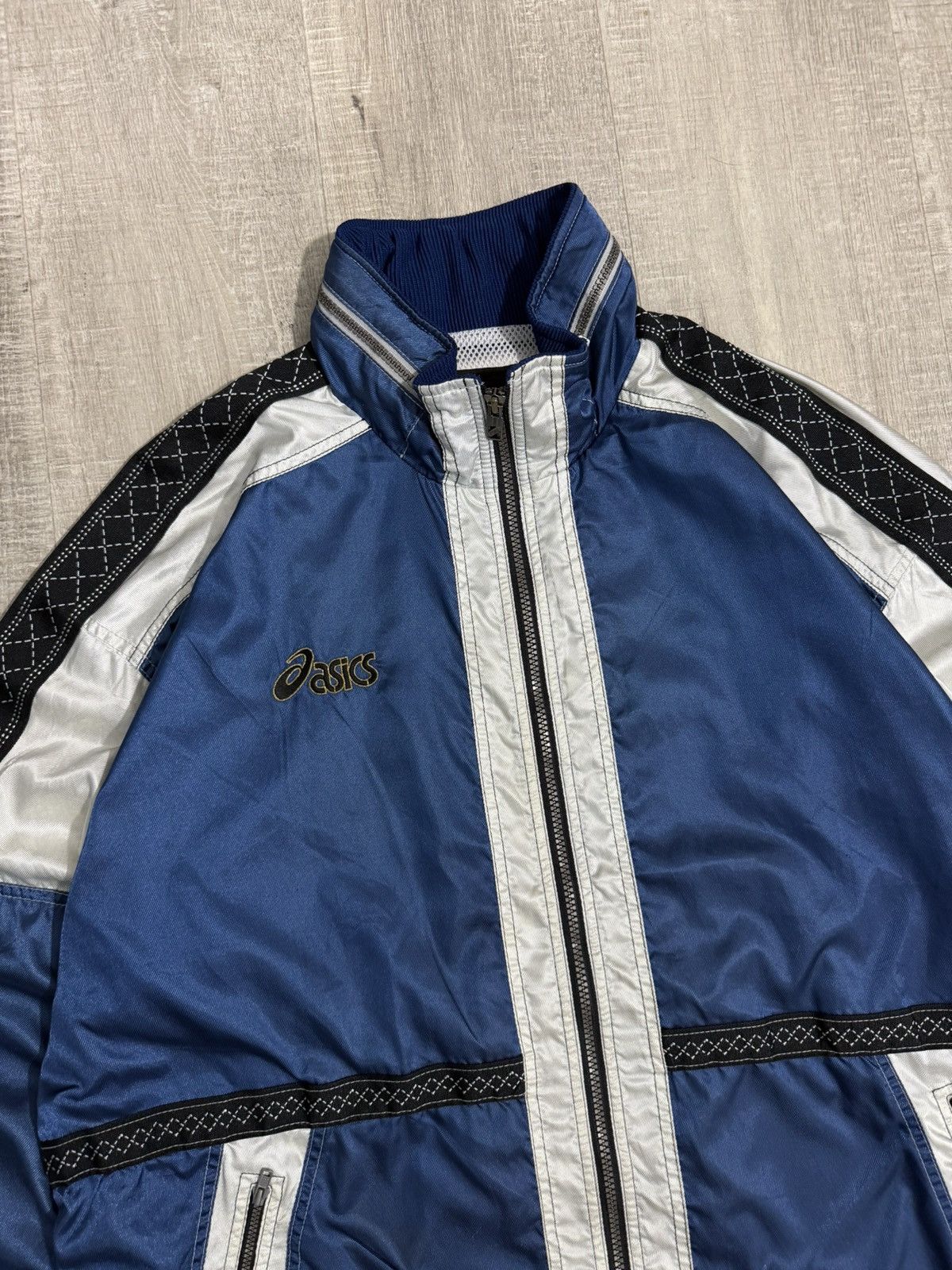 Vintage Vintage asics windbreaker jacket Size US XL / EU 56 / 4 - 2 Thumbnail