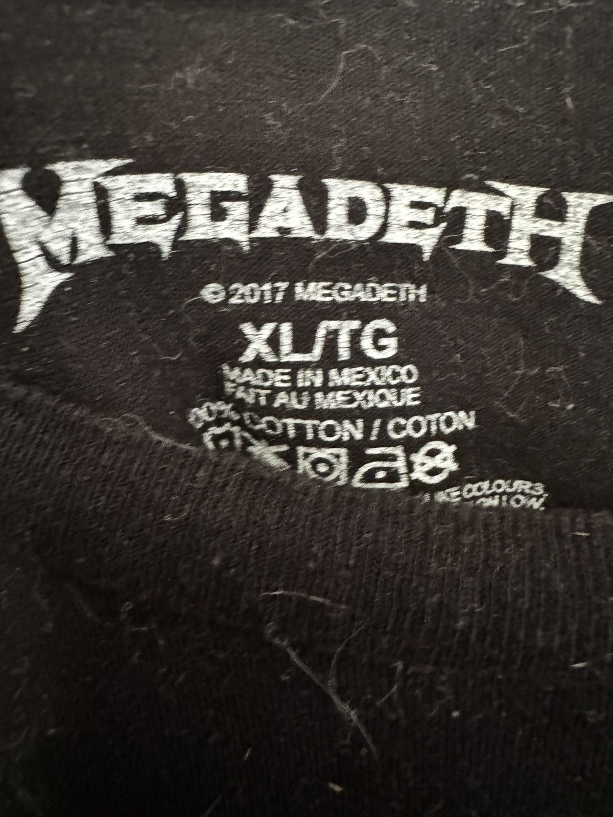 Megadeth × Vintage Megadeth Long sleeve Size US XL / EU 56 / 4 - 2 Thumbnail