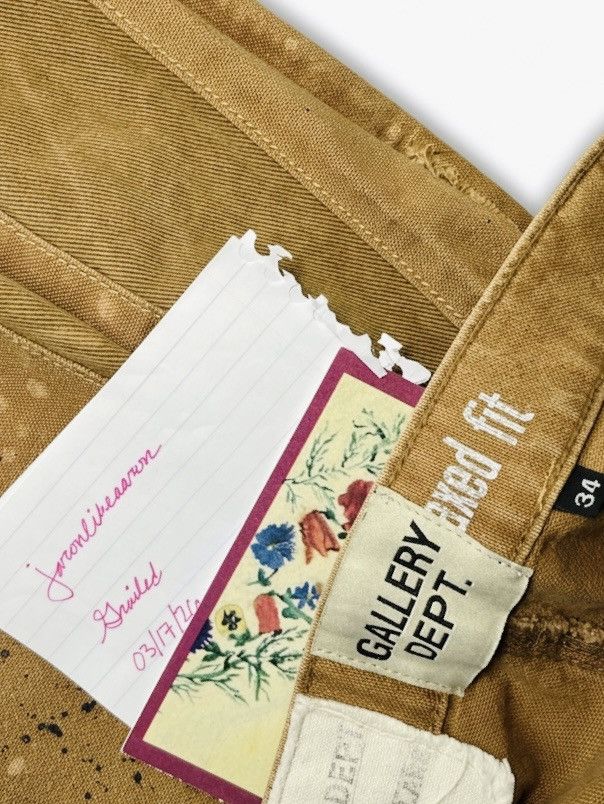 Gallery Dept. 2018 GALLERY DEPT. LA FLARE CARPENTER - Tan - SIZE 34 Size US 34 / EU 50 - 9 Thumbnail