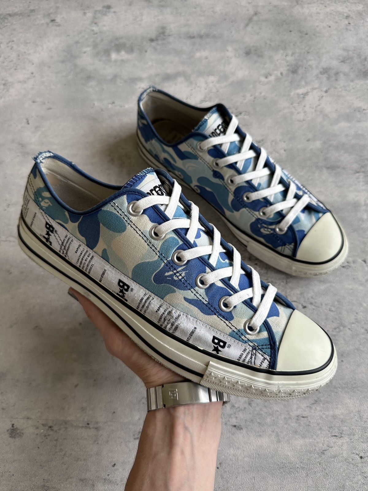 Bape ABC CAMO APE STA LOW Size US 10 / EU 43 - 1 Thumbnail