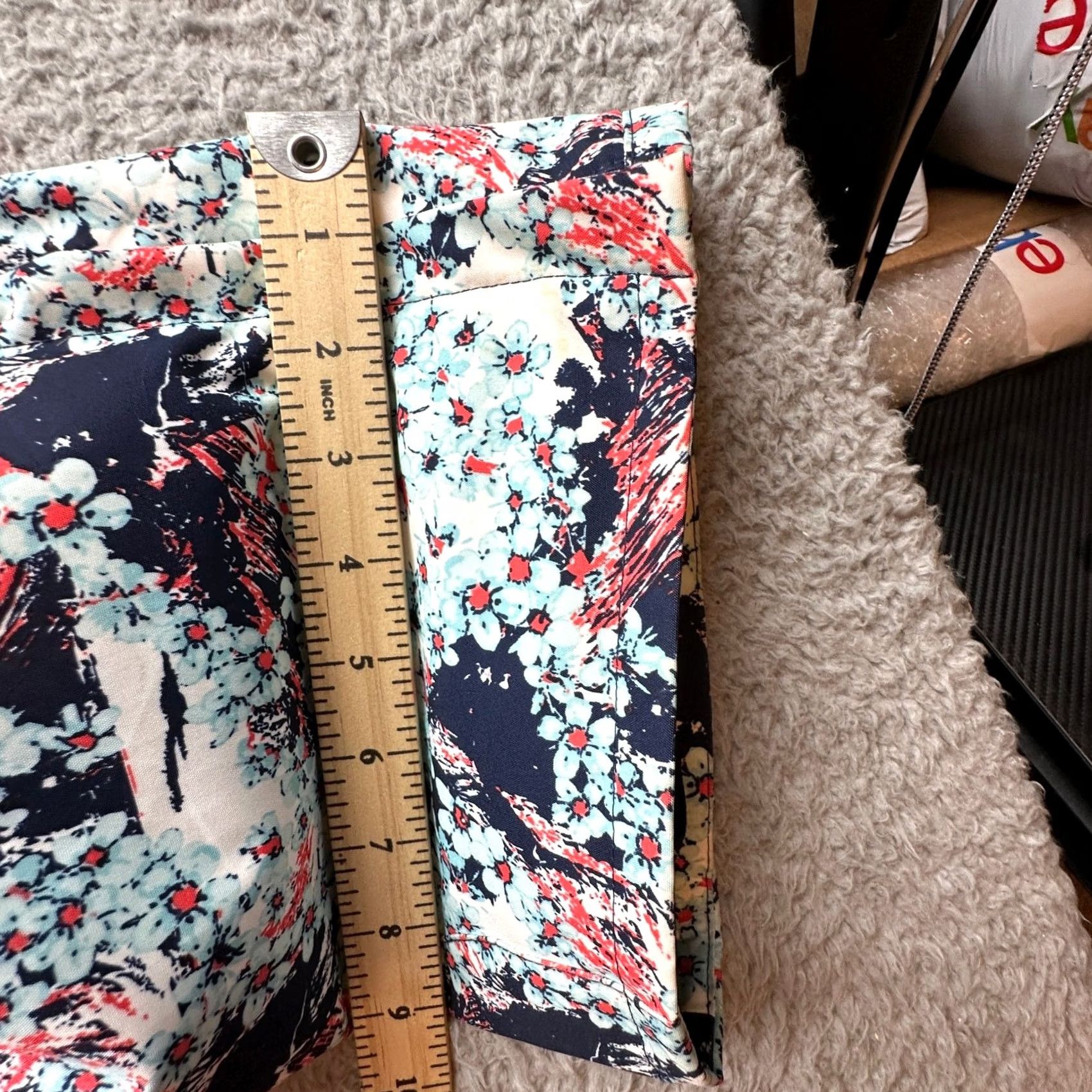 Vintage Descente Norah Ski Snowboard Pants Womens 10 Floral Blue Pink 34x31 Size 32" / US 10 / IT 46 - 6 Thumbnail