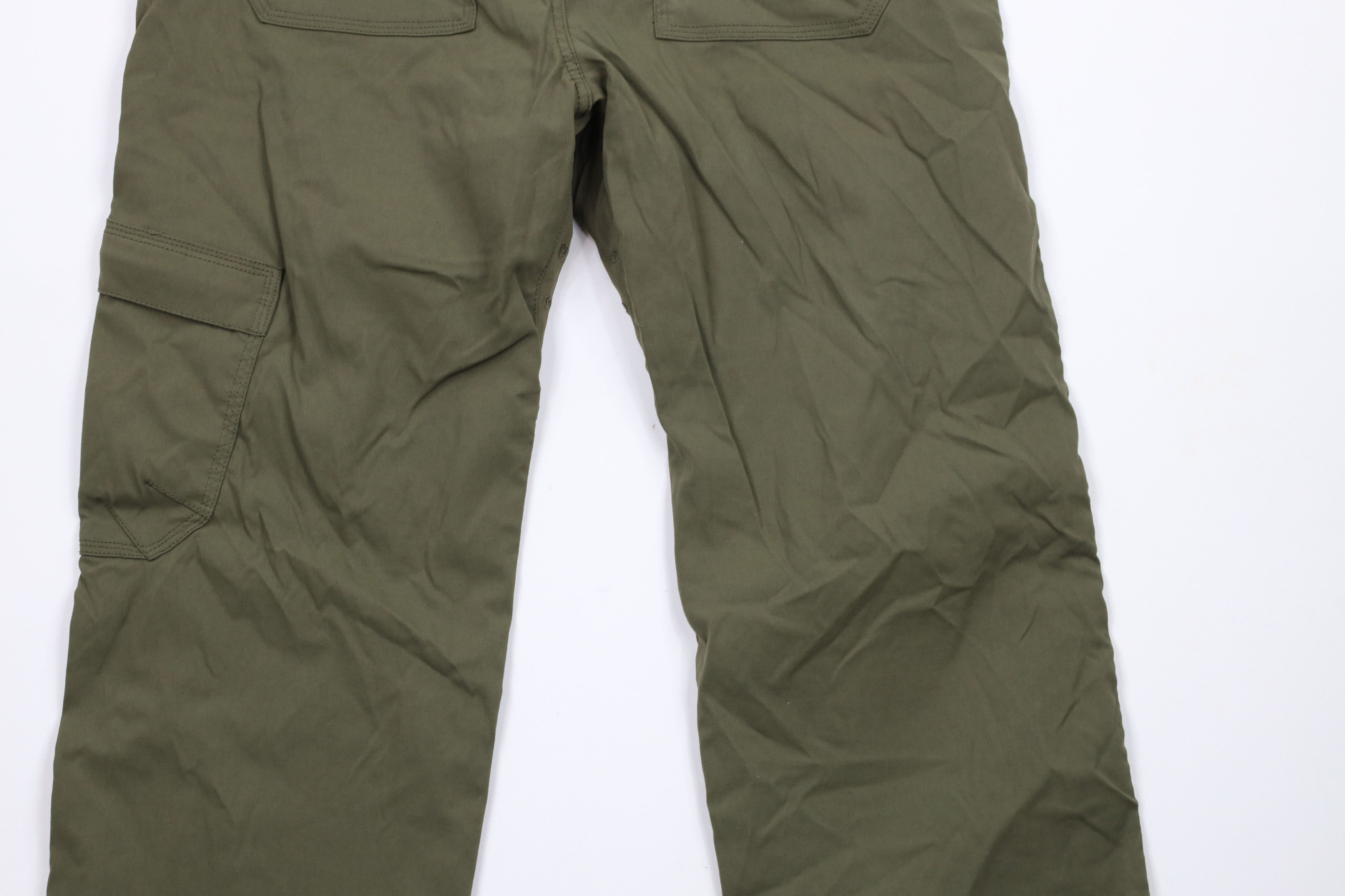 Prana × Vintage prAna Breathe Belted Zion II Hiking Trail Pants Olive Green Size US 32 / EU 48 - 12 Thumbnail