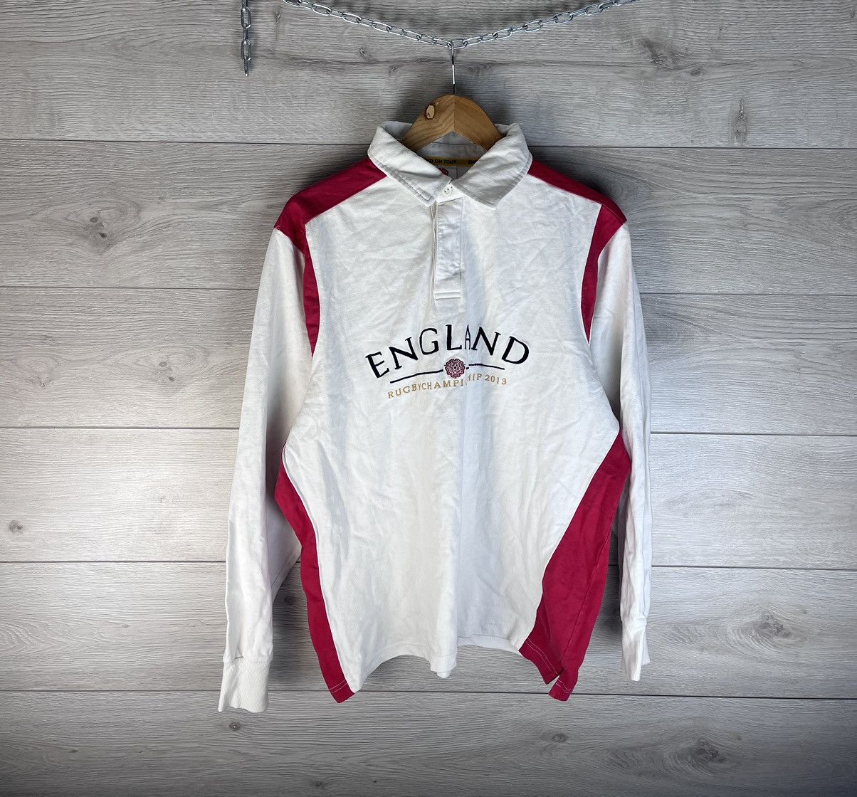 Other Mens sweater rugby England tinge champion 2014 size Xl Size US XL / EU 56 / 4 - 1 Thumbnail
