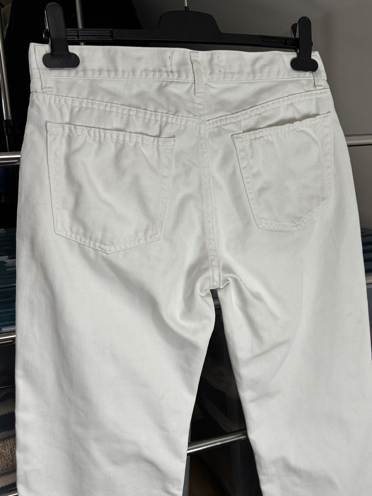 Z Zegna Z Zegna Vintage White Straight Pants Size US 32 / EU 48 - 6 Thumbnail