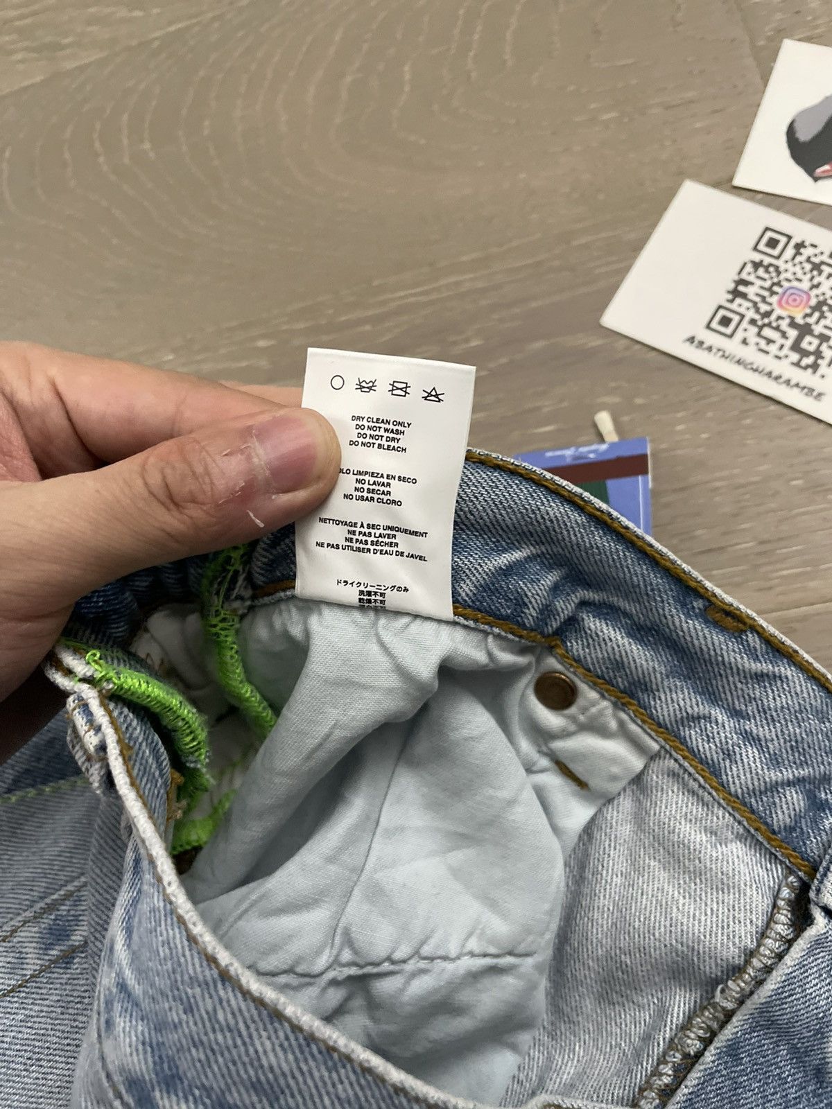Better With Age Better With Age Monroe Triple-Wide Denim Repair Shorts Size US 38 / EU 54 - 7 Thumbnail
