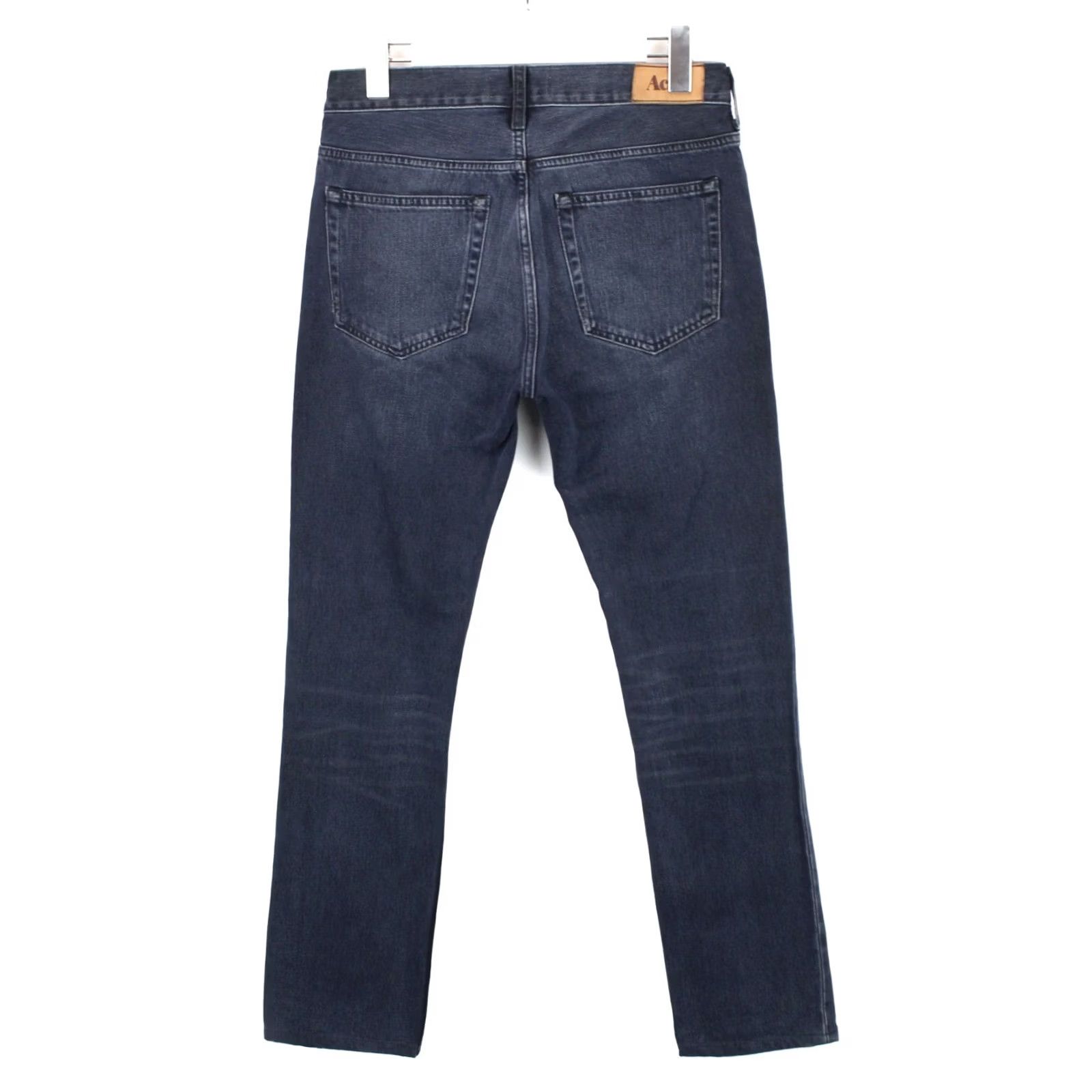 Denime ACNE Jeans Roc/Lana Blue Men's W30/L32 Slim Fit Whiskers Faded Denim Size US 30 / EU 46 - 2 Thumbnail