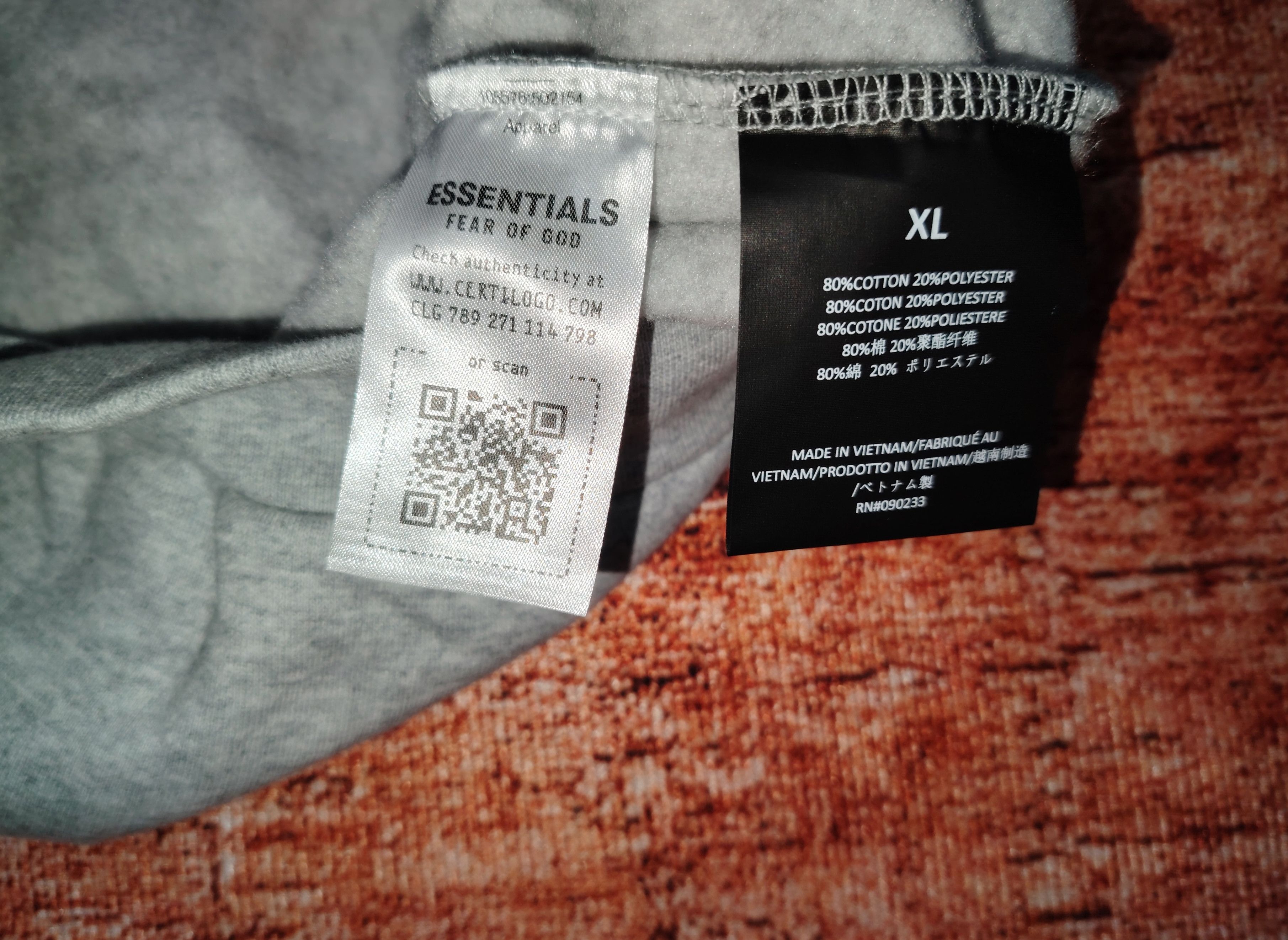 Essentials × Fear of God Fear Of God Essentials Fleece Hoodie (FW24) Size US XL / EU 56 / 4 - 5 Thumbnail