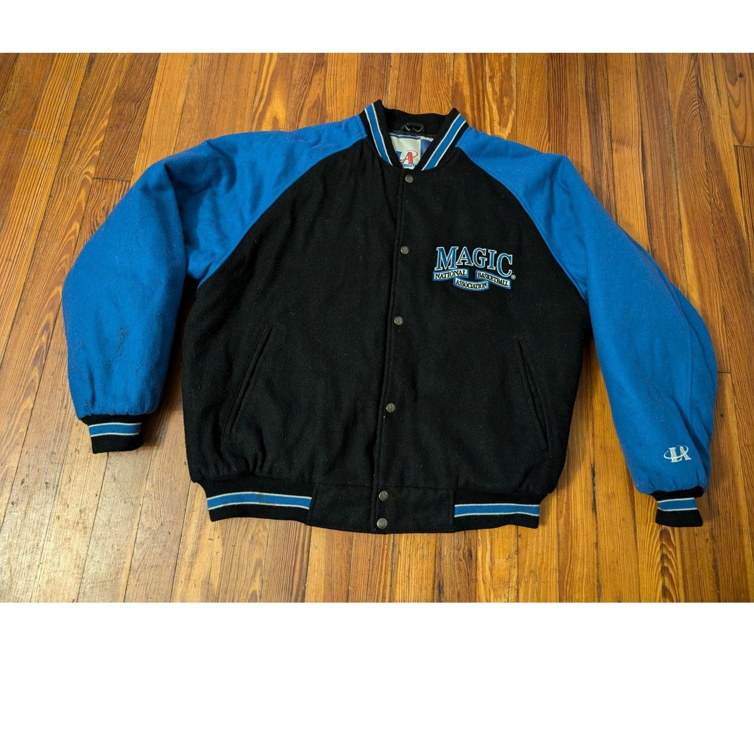 Logo Athletic Logo Athletic VTG Orlando Magic Blue XL Varsity Jacket Size US XL / EU 56 / 4 - 1 Thumbnail