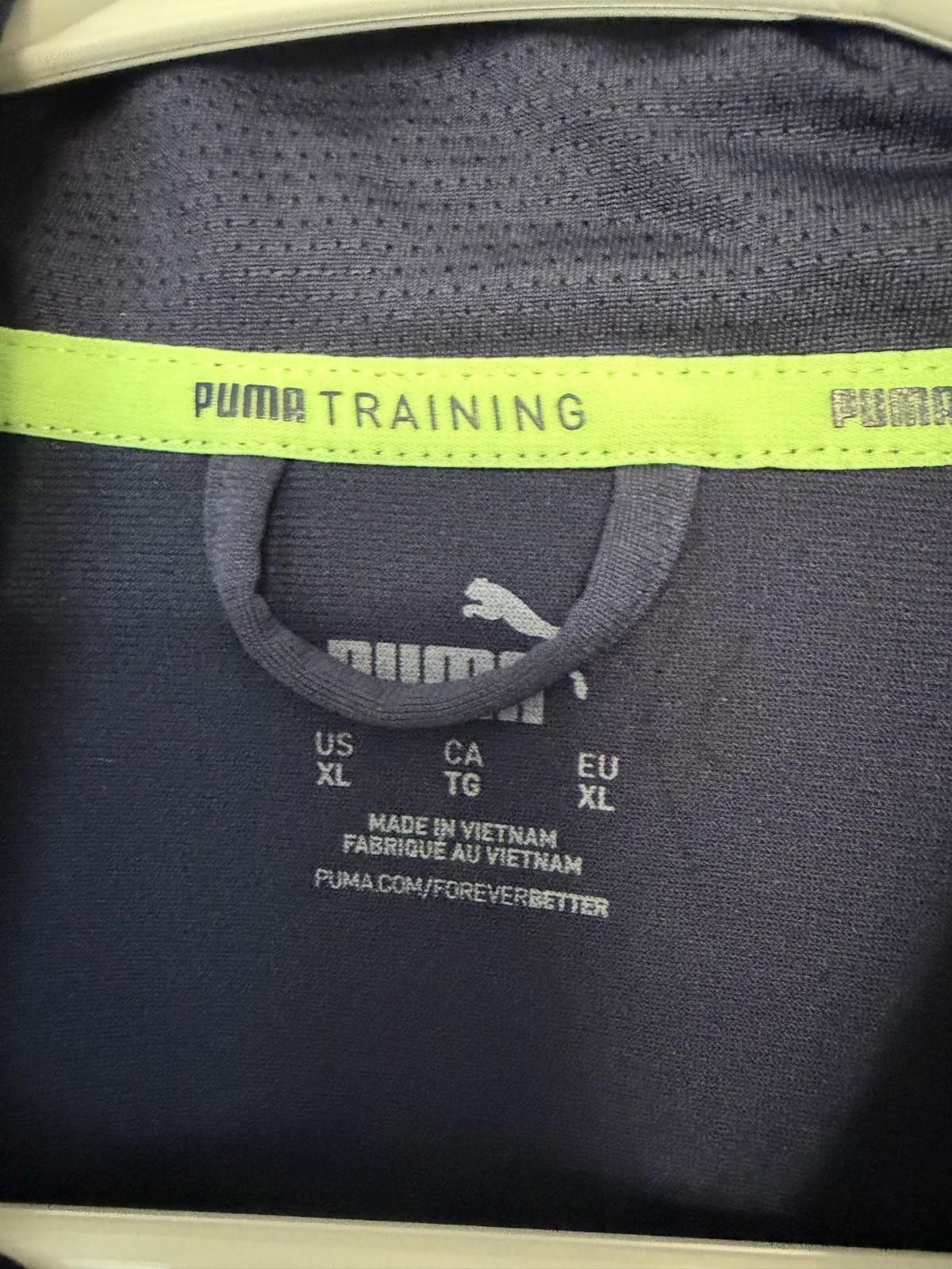 Puma Puma Training Blue Full Zip Track Jacket Mens XL Size US XL / EU 56 / 4 - 2 Thumbnail