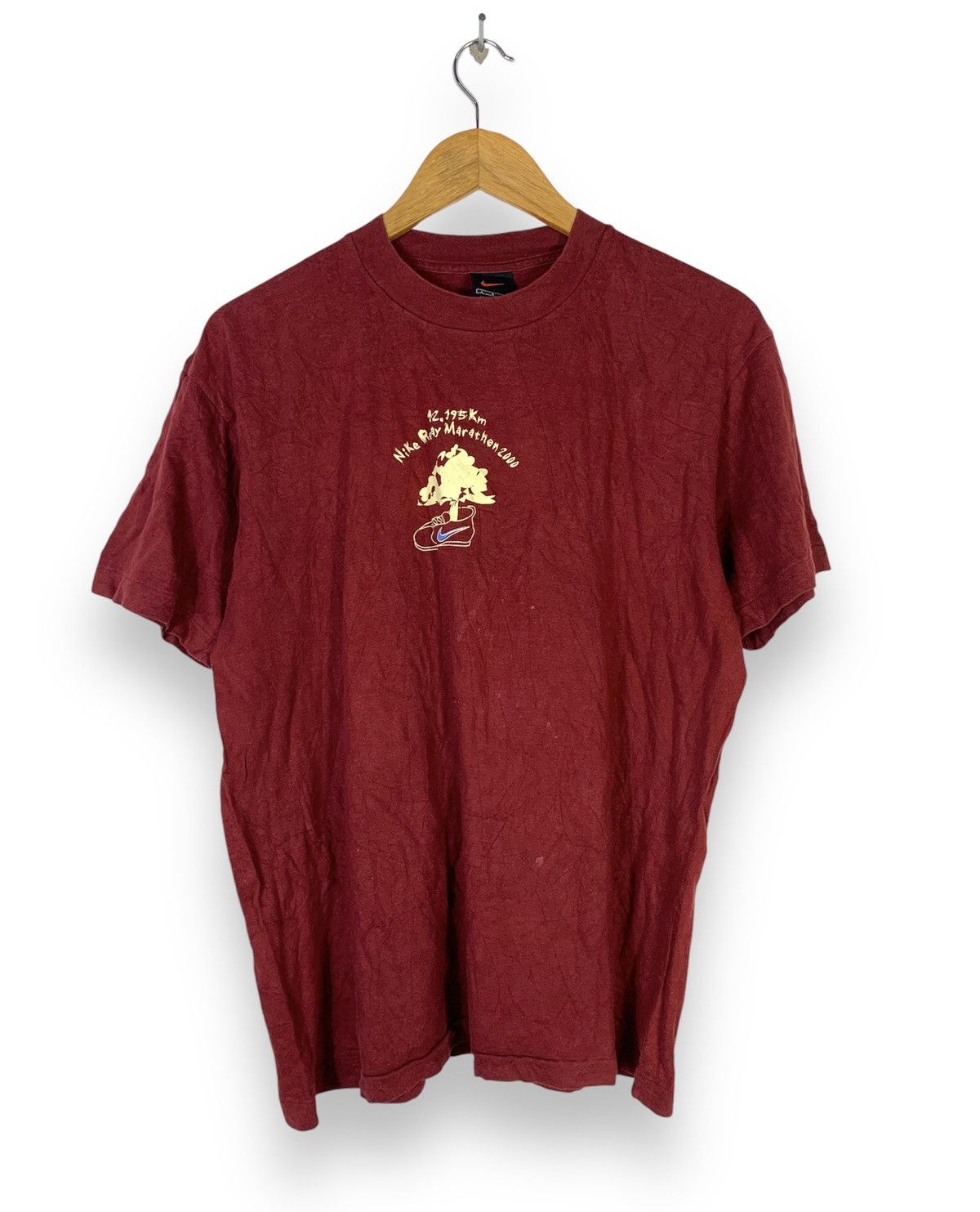Nike × Vintage Vintage Authentic Nike T Shirt Made in Japan Size US L / EU 52-54 / 3 - 1 Thumbnail