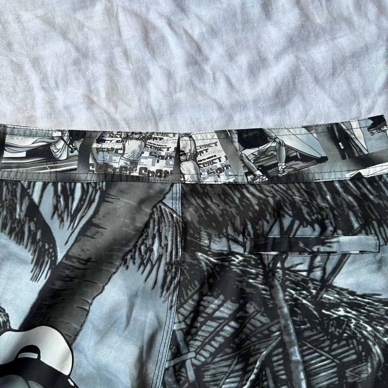 Vintage Y2K 2000s AOP Board Shorts Swim Surf Trunks Bathing Suit Size US 30 / EU 46 - 8 Thumbnail