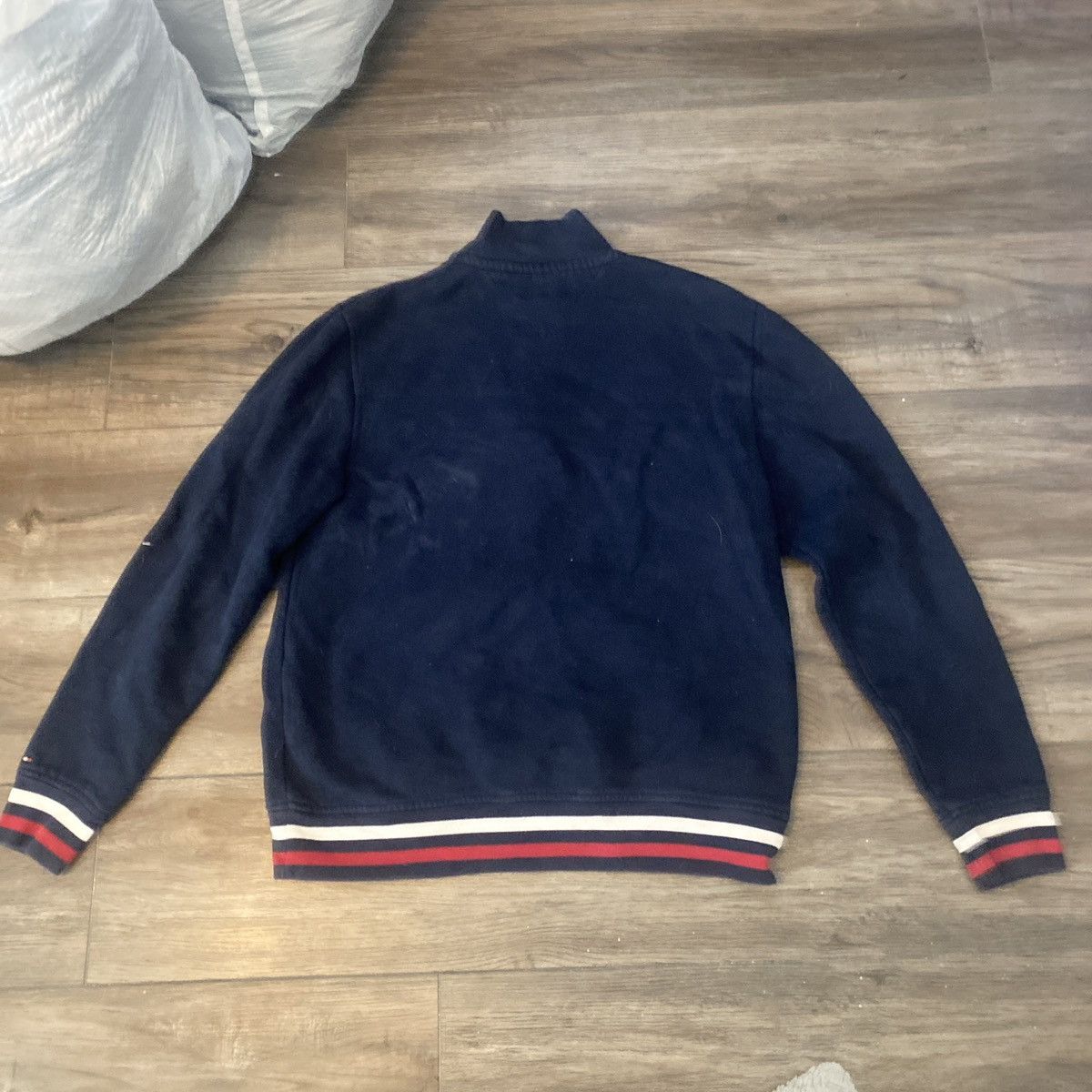 Tommy Hilfiger Tommy Himfiger Navy Quarter Zip Size US S / EU 44-46 / 1 - 4 Thumbnail