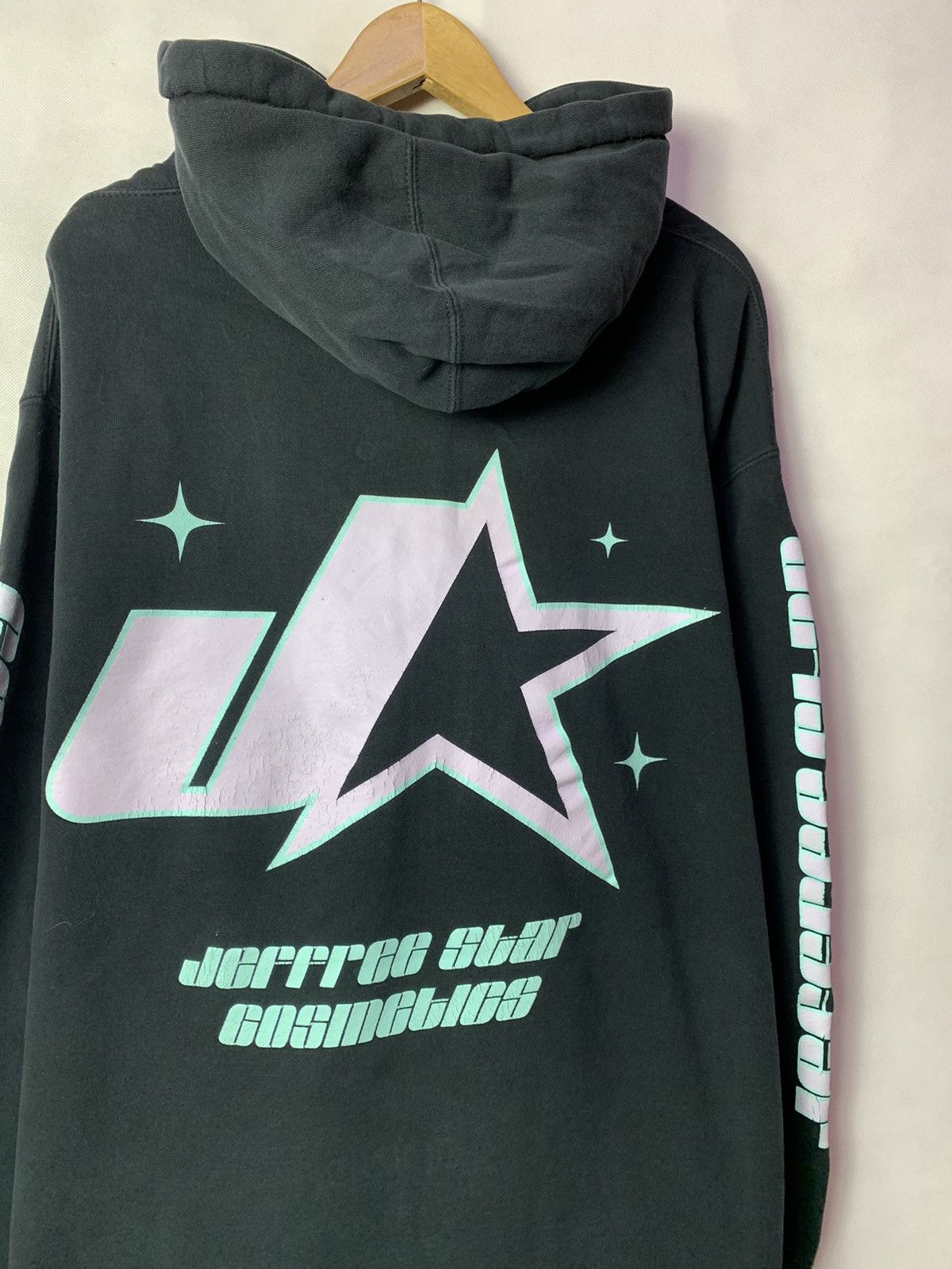 Independent Trading Co. 🔥Jeffree Star Cosmetics Big Logo Hoodie Pullover Sweatshirt Size US XL / EU 56 / 4 - 3 Thumbnail