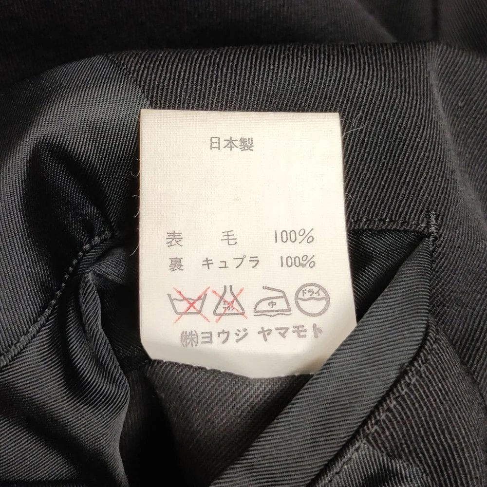 Yohji Yamamoto Yohji Yamamoto pour homme/ 80S/Round letter pleated jacket Size US M / EU 48-50 / 2 - 9 Thumbnail