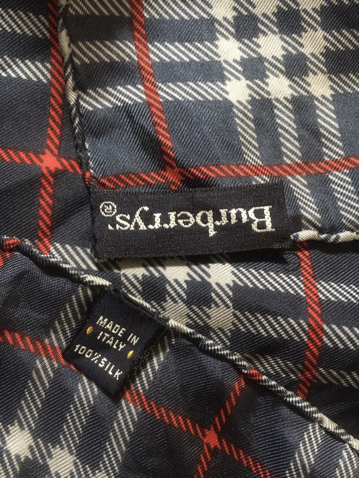 Burberry Burberrys Silk Scarf Size ONE SIZE - 6 Thumbnail