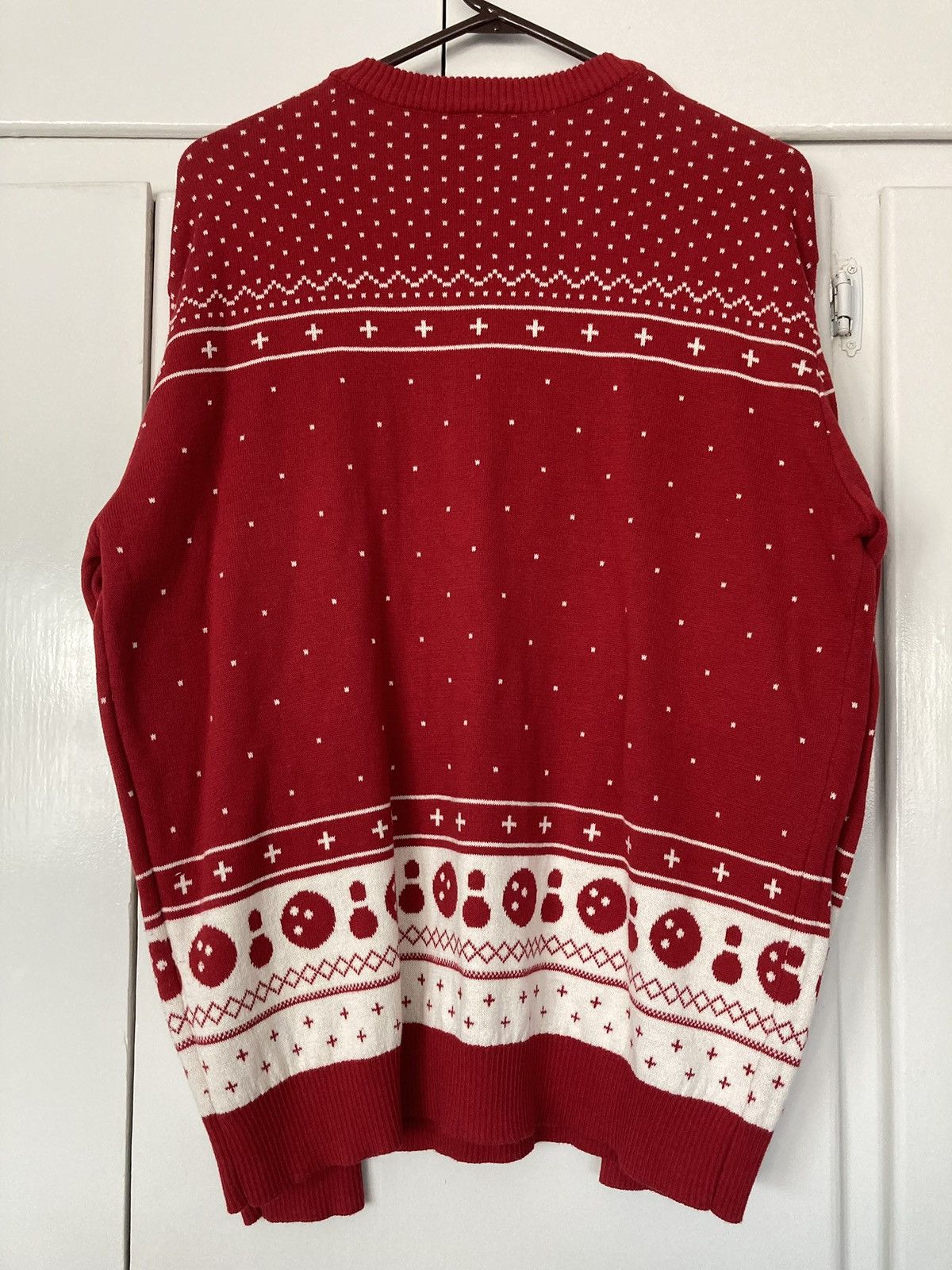 Ripple Junction BIG LEBOWSKI THE DUDE ABIDES UGLY CHRISTMAS SWEATER MOVIE L Size US L / EU 52-54 / 3 - 2 Thumbnail