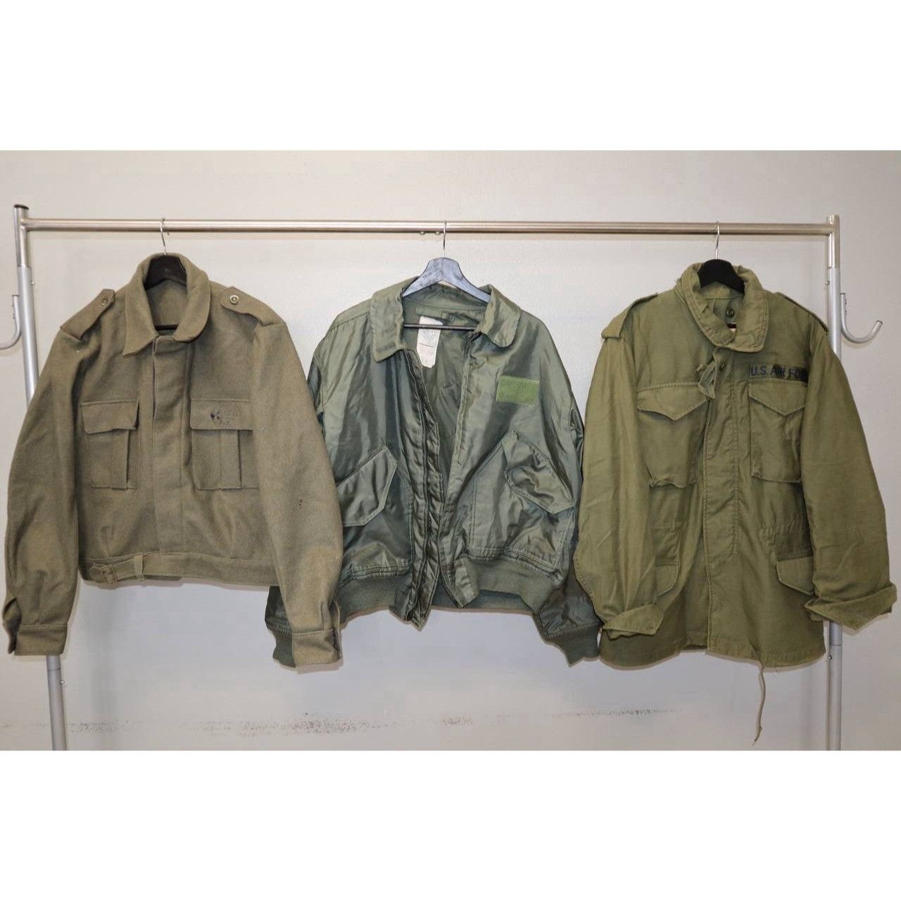 Vintage Vintage Hunting & Army Jacket Lot (9) Camo Field Reversible Size US XL / EU 56 / 4 - 3 Thumbnail